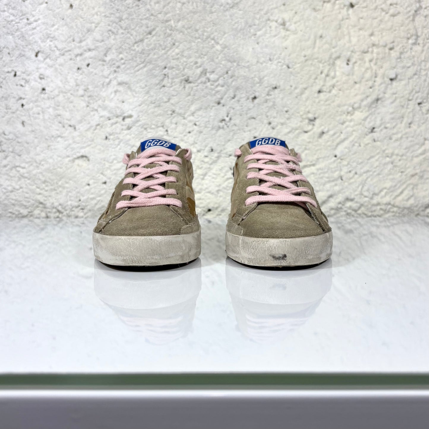 Golden goose Superstar oro mimetico 36