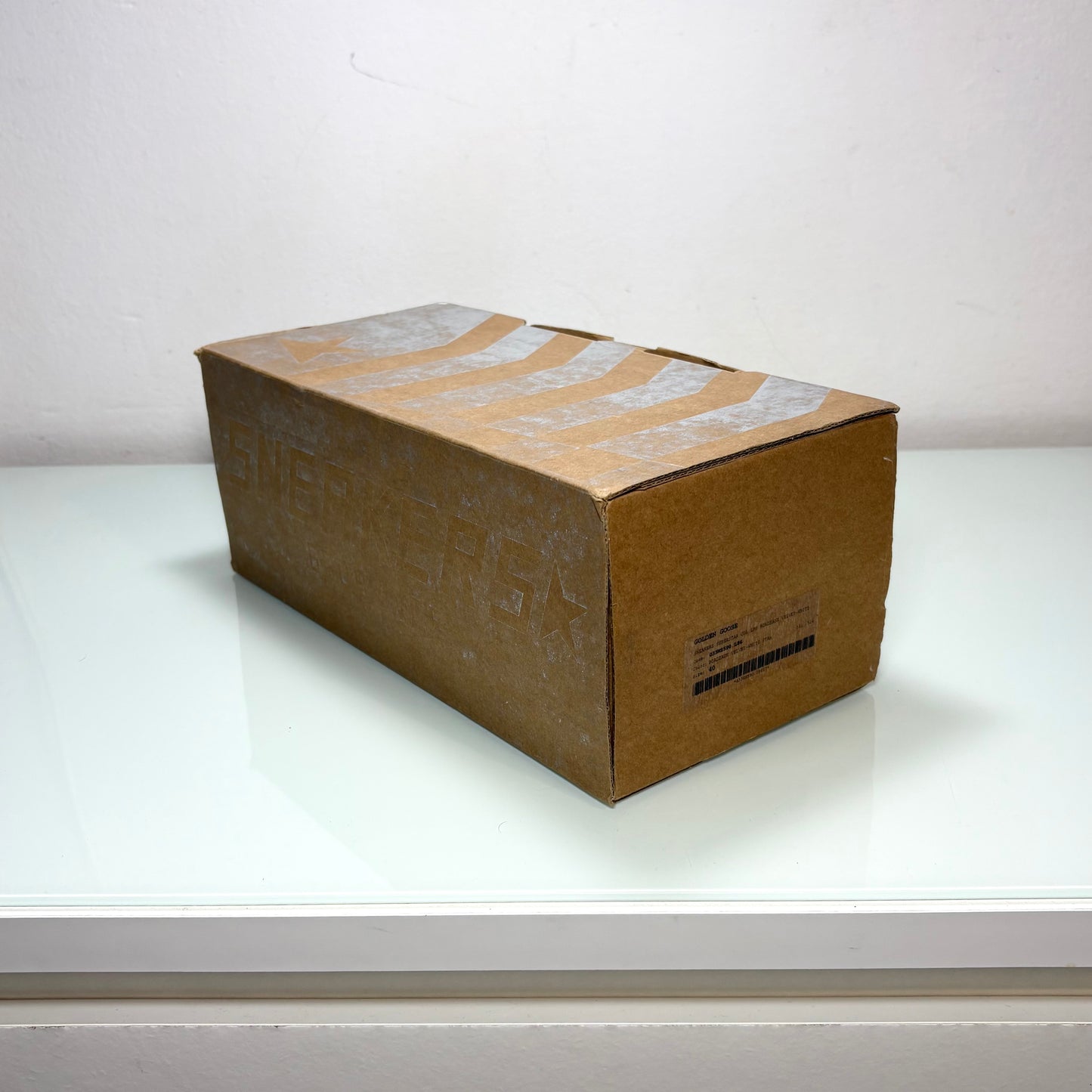 Golden goose Superstar- Penstar marrone/ blu 40