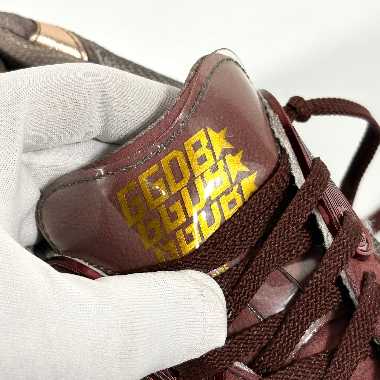 Golden goose Dad star marroni stella oro 43