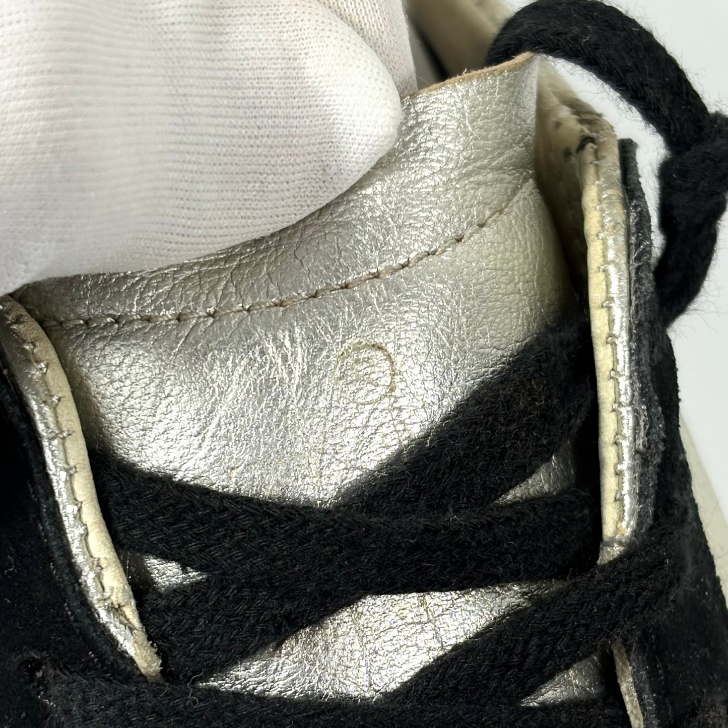 Golden goose Superstar argento e nero 38