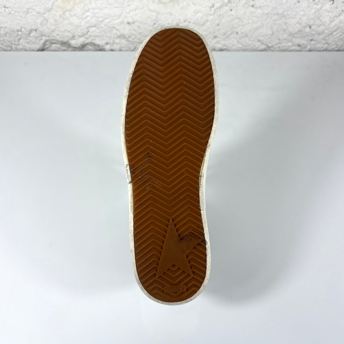 Golden goose Stardan bianche/ maculato e talloncini argento 38