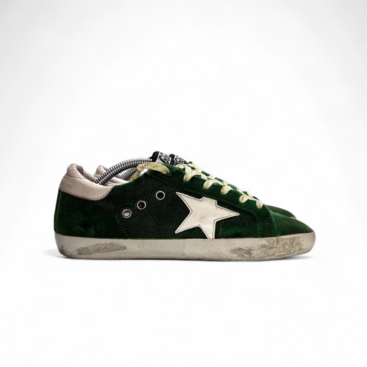Golden goose Superstar verde 36
