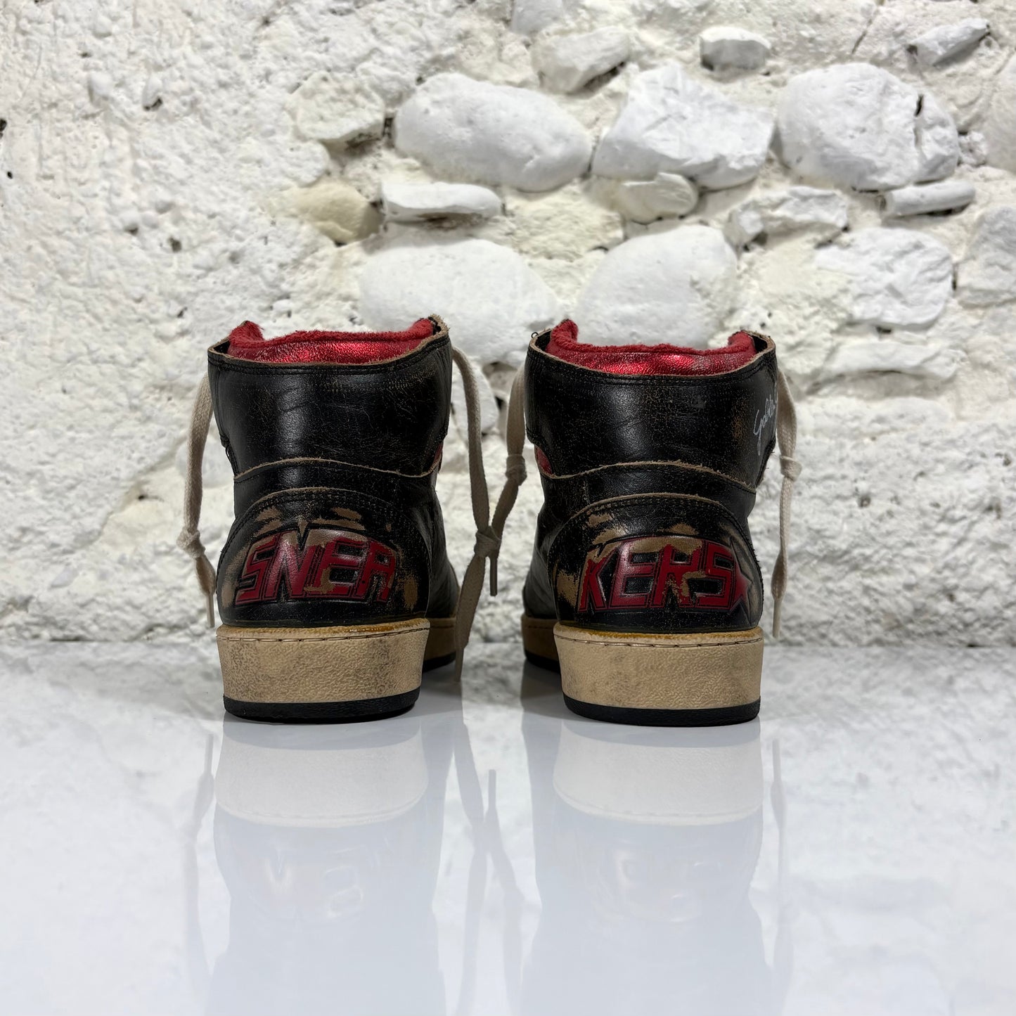 Golden goose Sky star Nero/Rosso 37