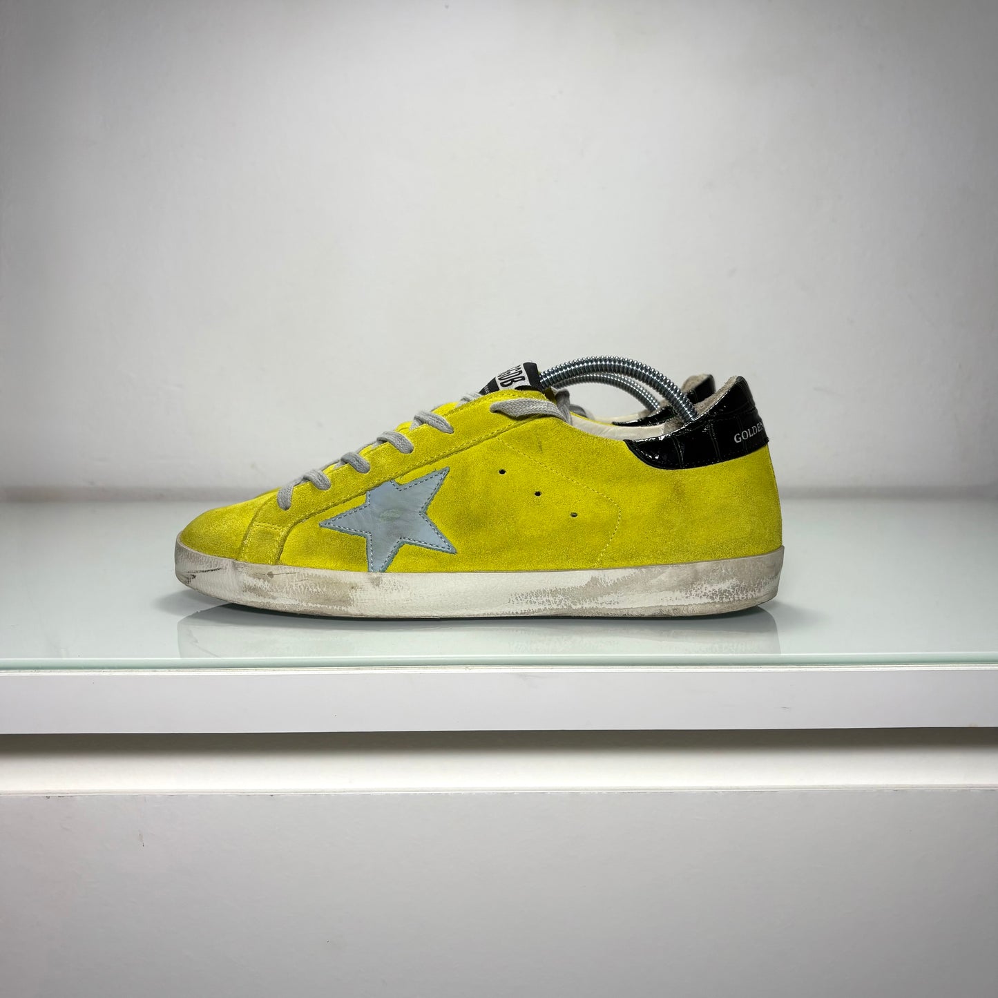 Golden goose Superstar gialle in tessuto 40