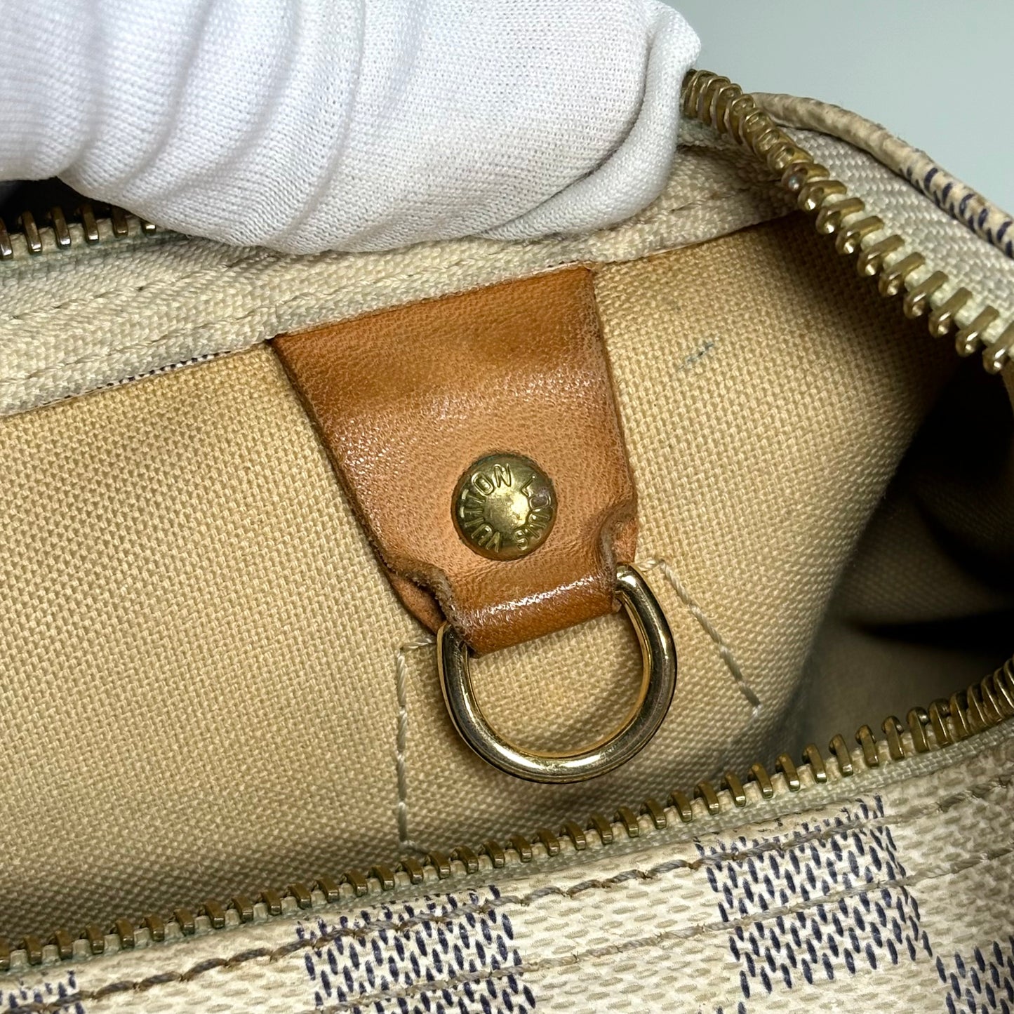 Louis Vuitton Speedy 30 Damier Azur