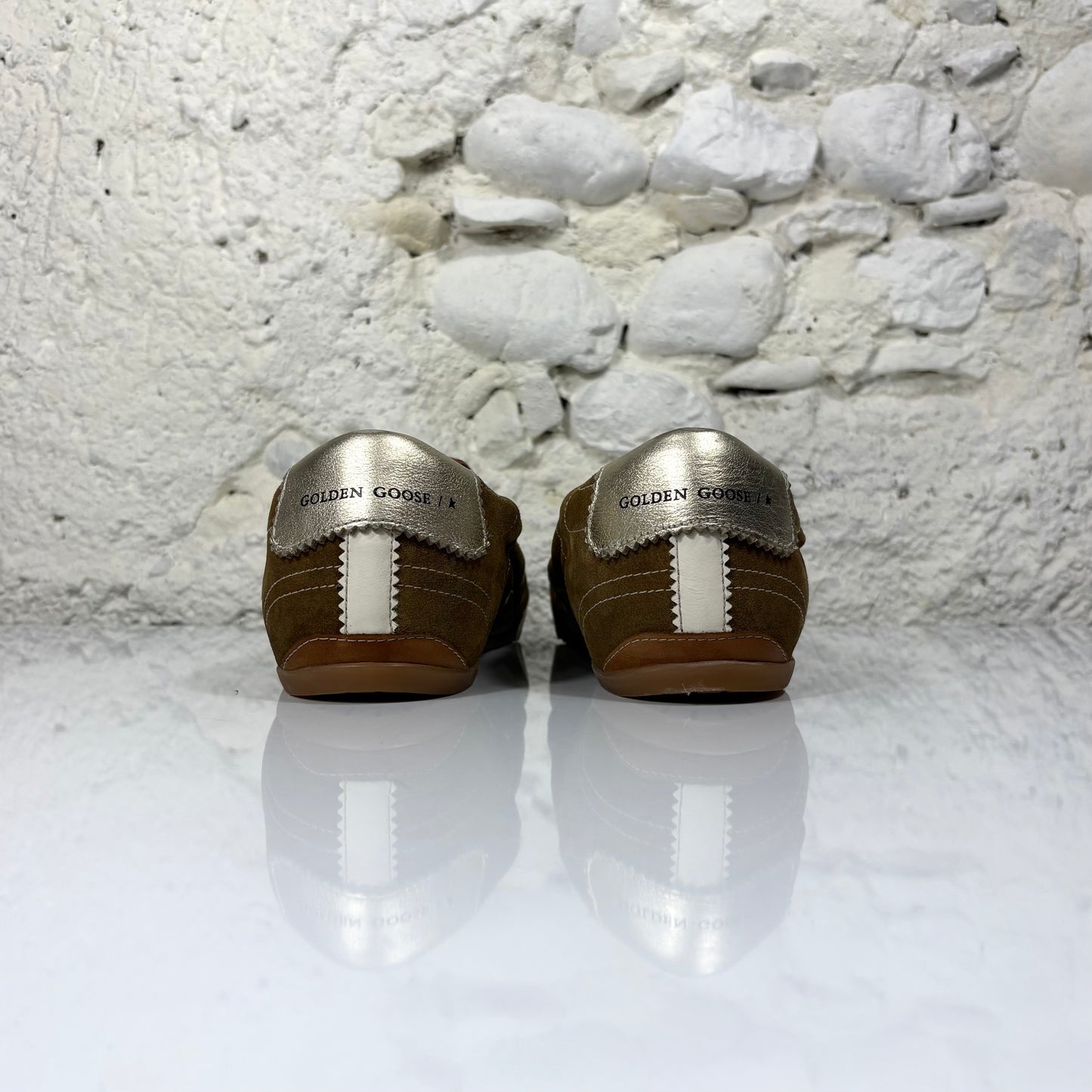 Golden goose True Star marroni stella bianca 45