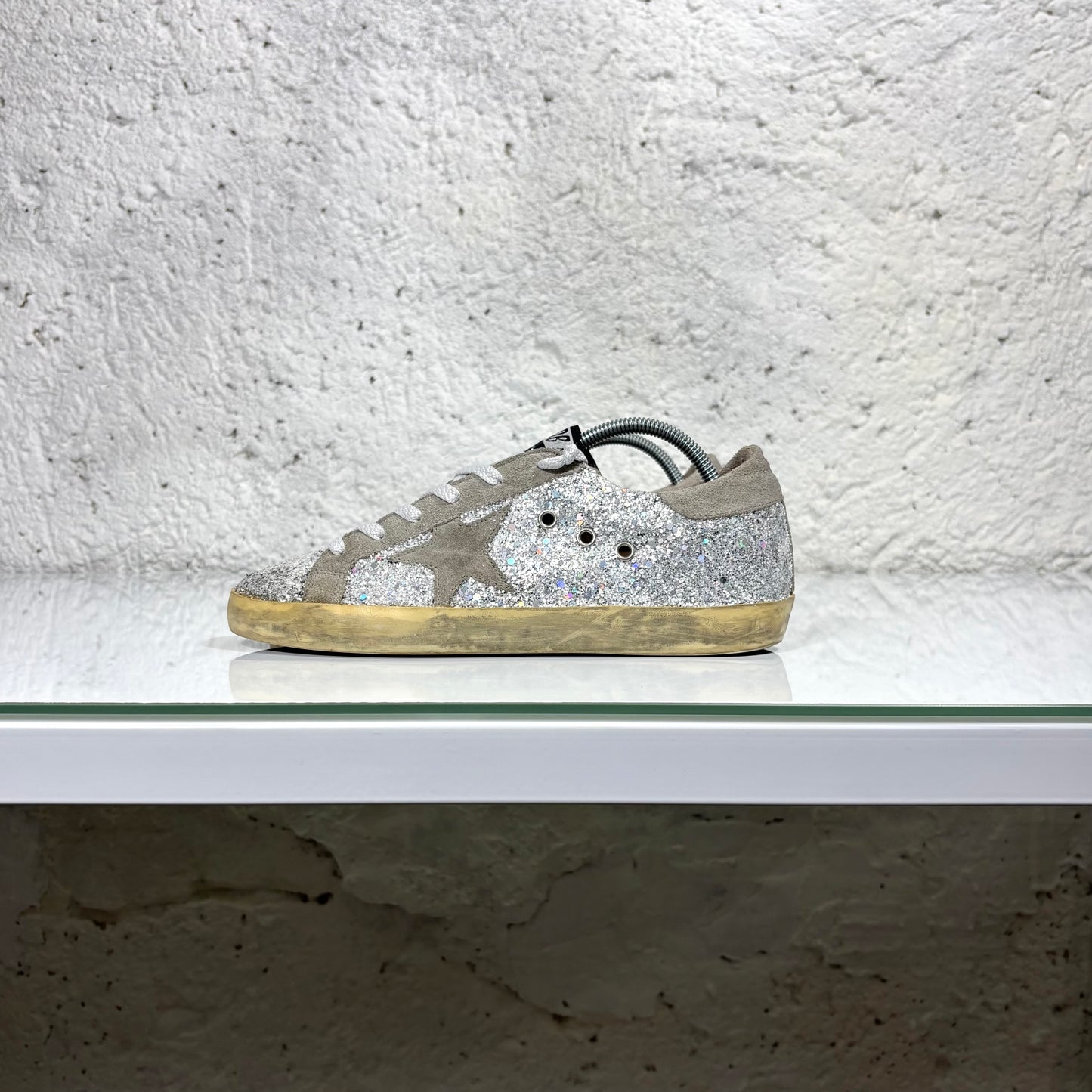 Golden goose Superstar colorazione “cristallo” con paillettes 39