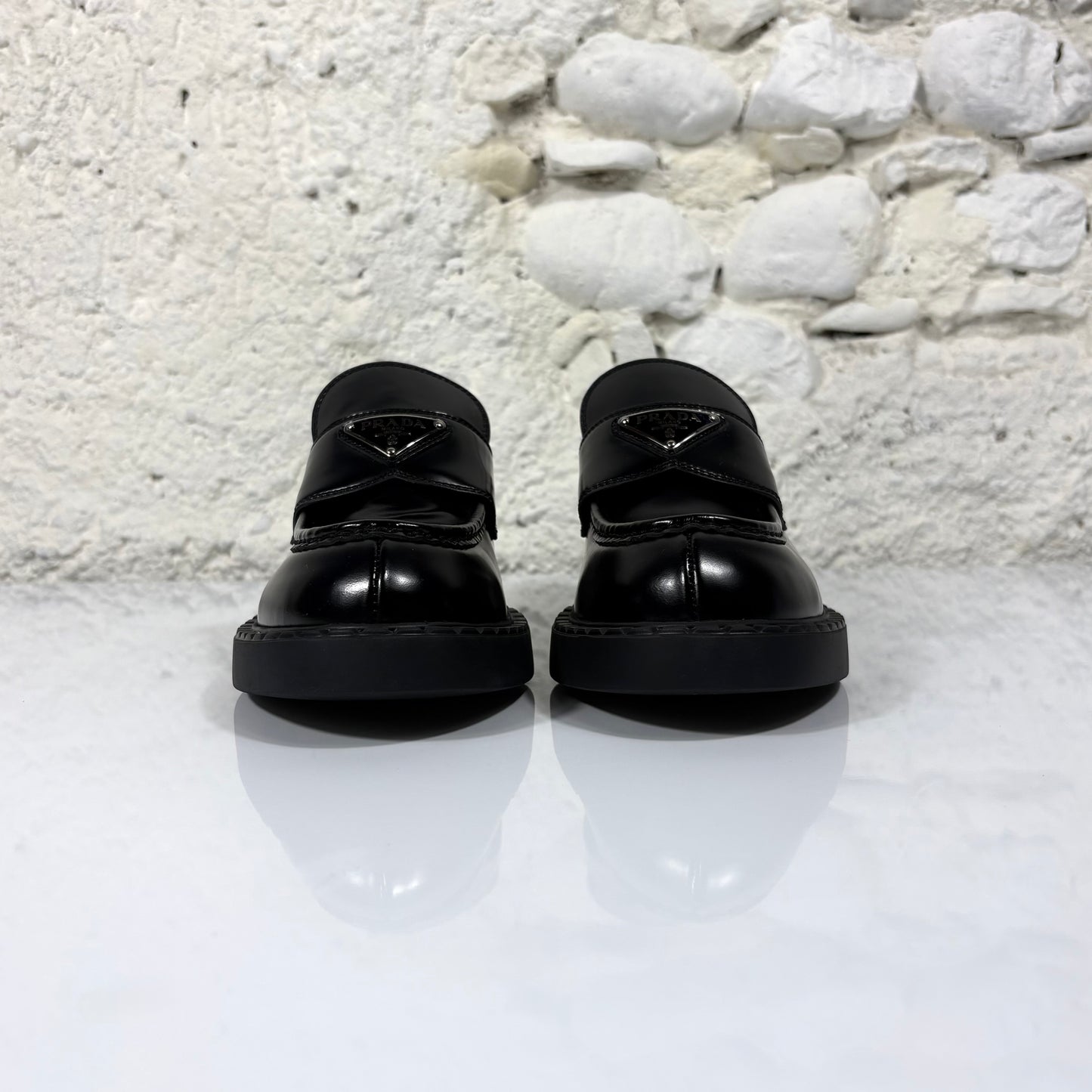 Prada Chocolate Loafers nero 37,5