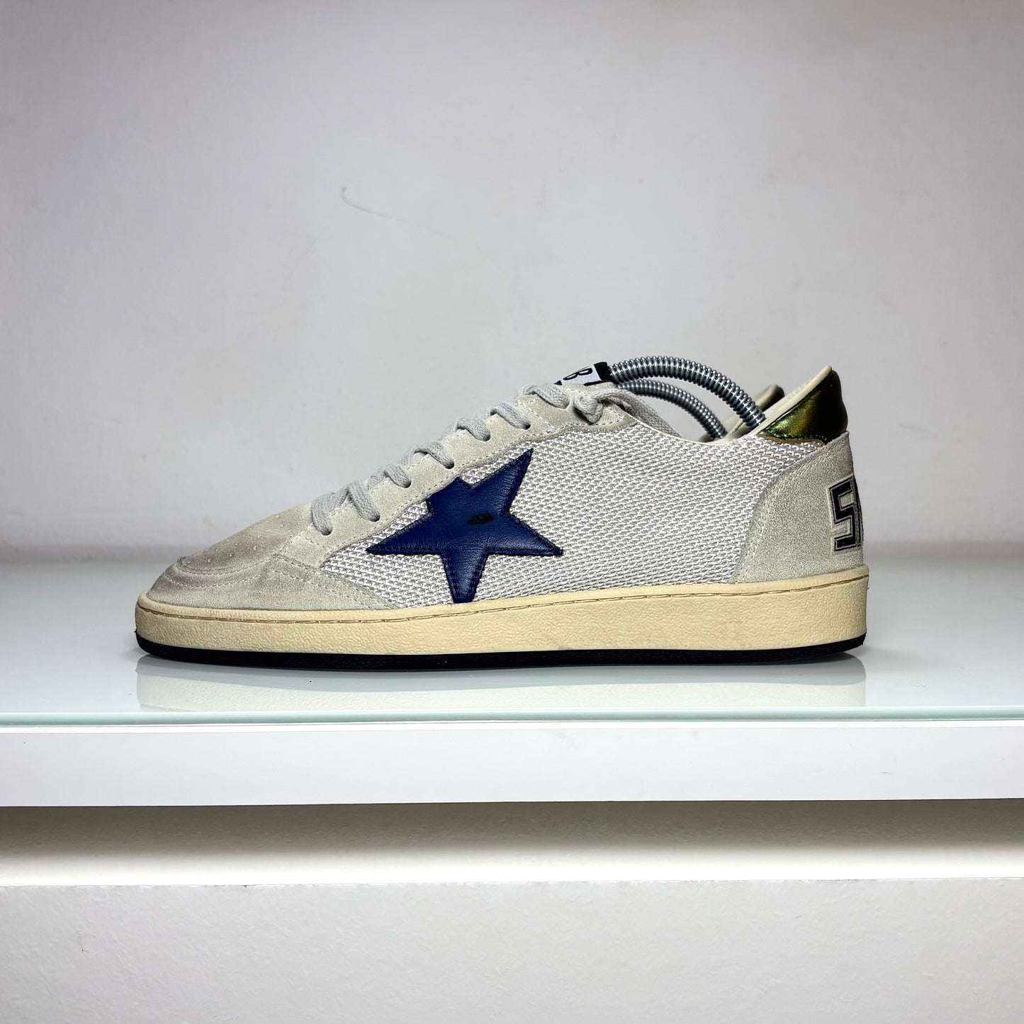 Golden goose Ballstar grigio e Stella blu 39