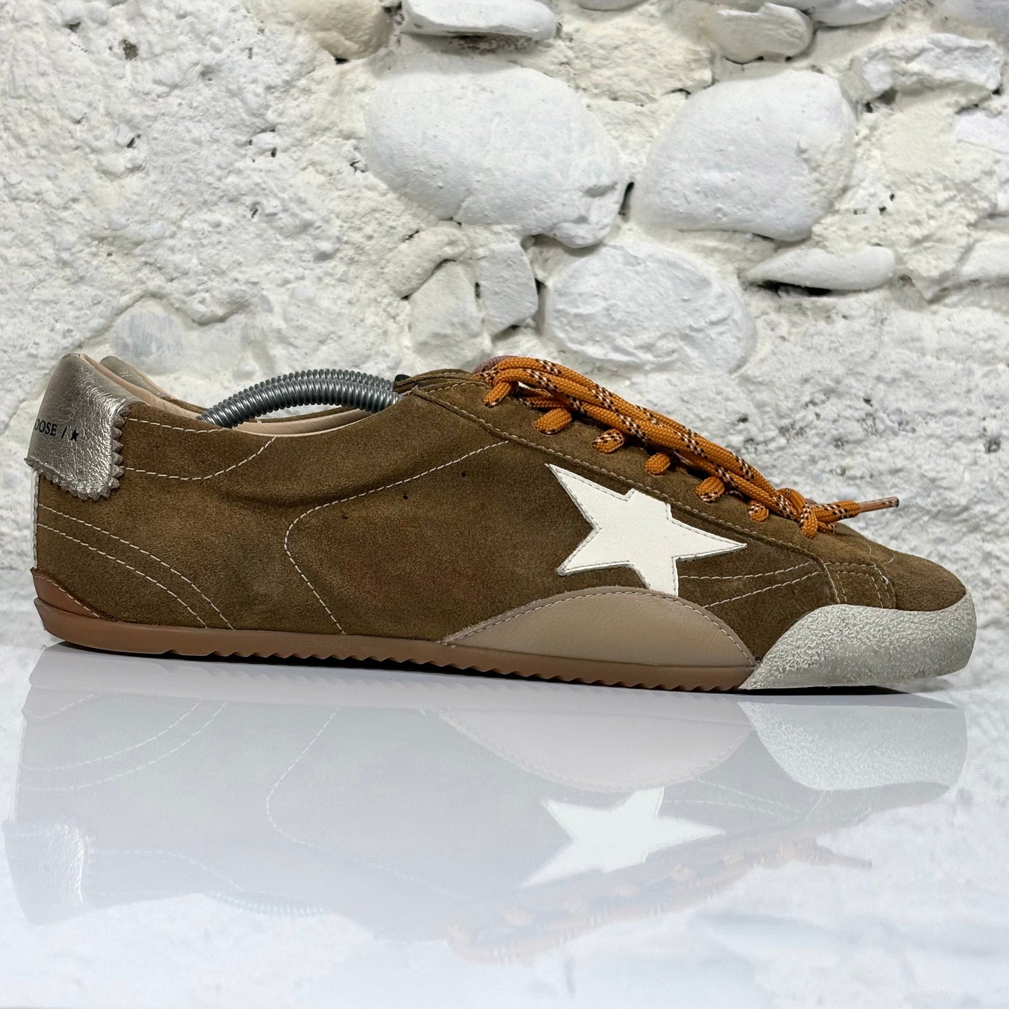 Golden goose True Star marroni stella bianca 45