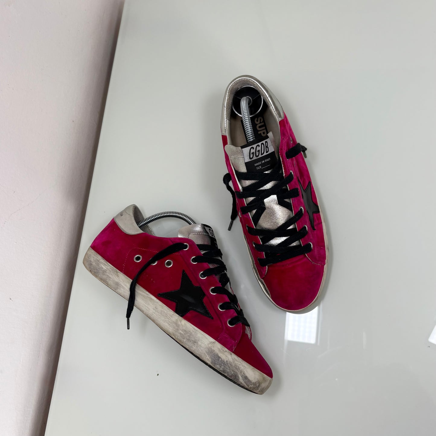 Golden goose Superstar rosso Bordeaux 38