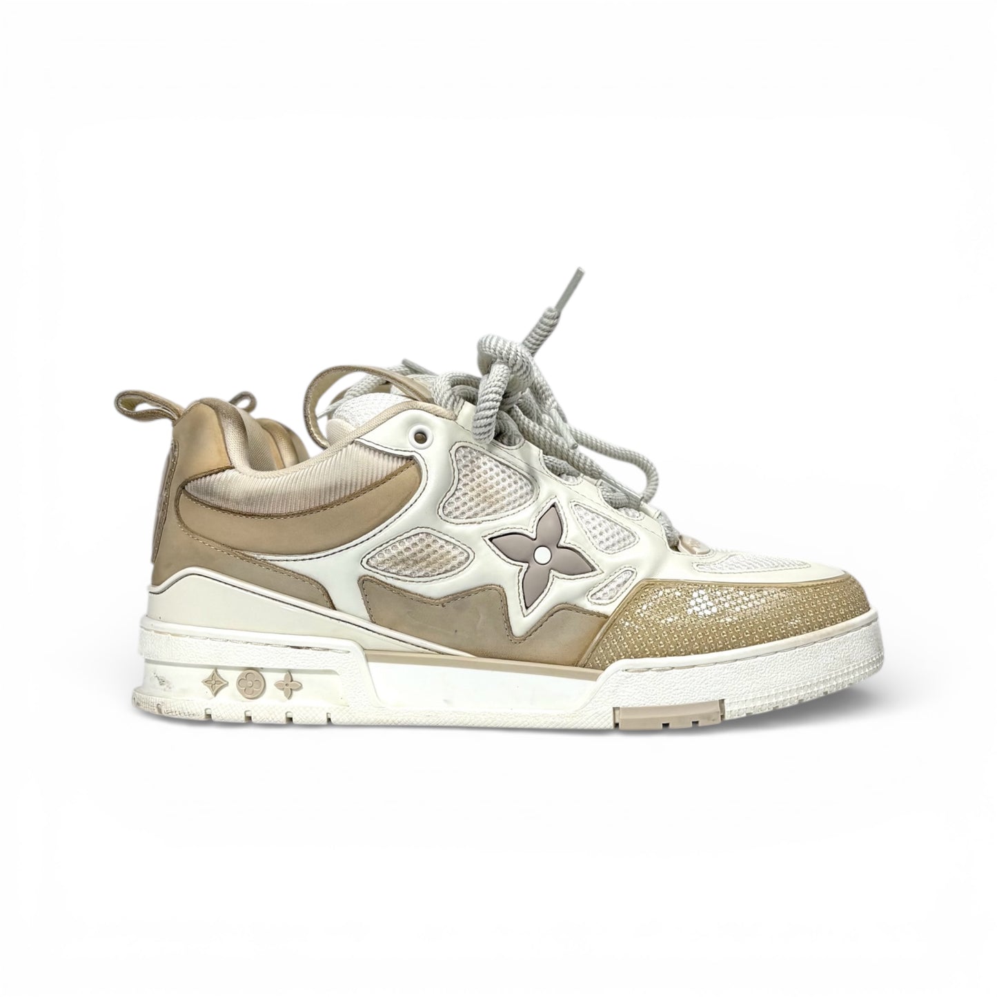 Louis Vuitton Skate beige e bianco 44