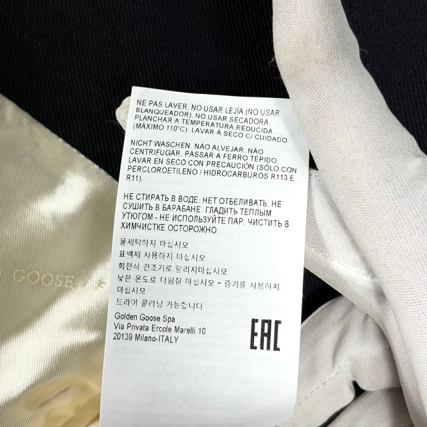 Golden goose Blazer doppiopetto Diva XL