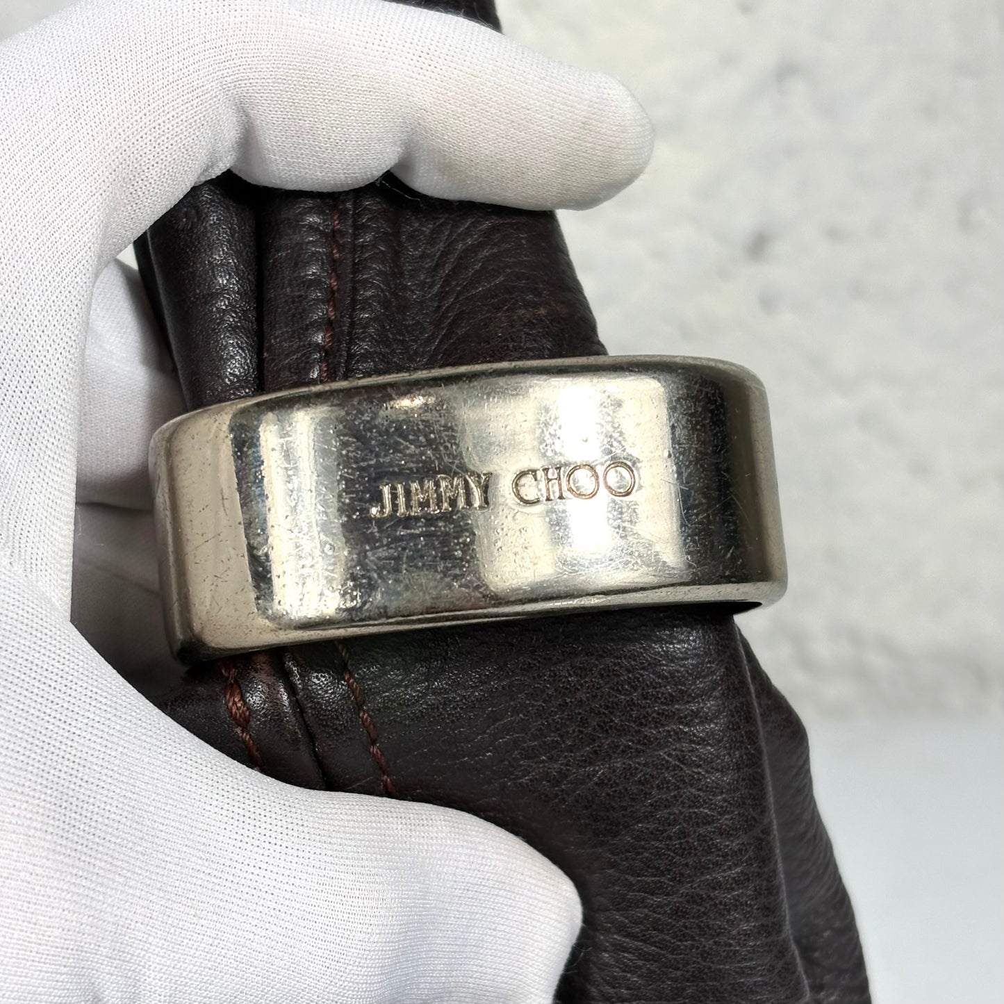 Jimmy Choo Saba Hobo nera