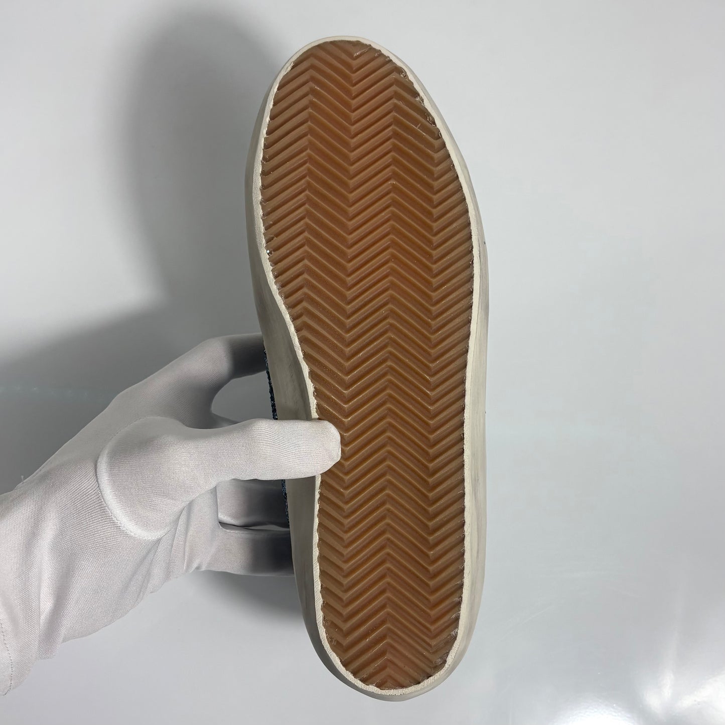 Golden goose Old School blu glitter 40 limited edition