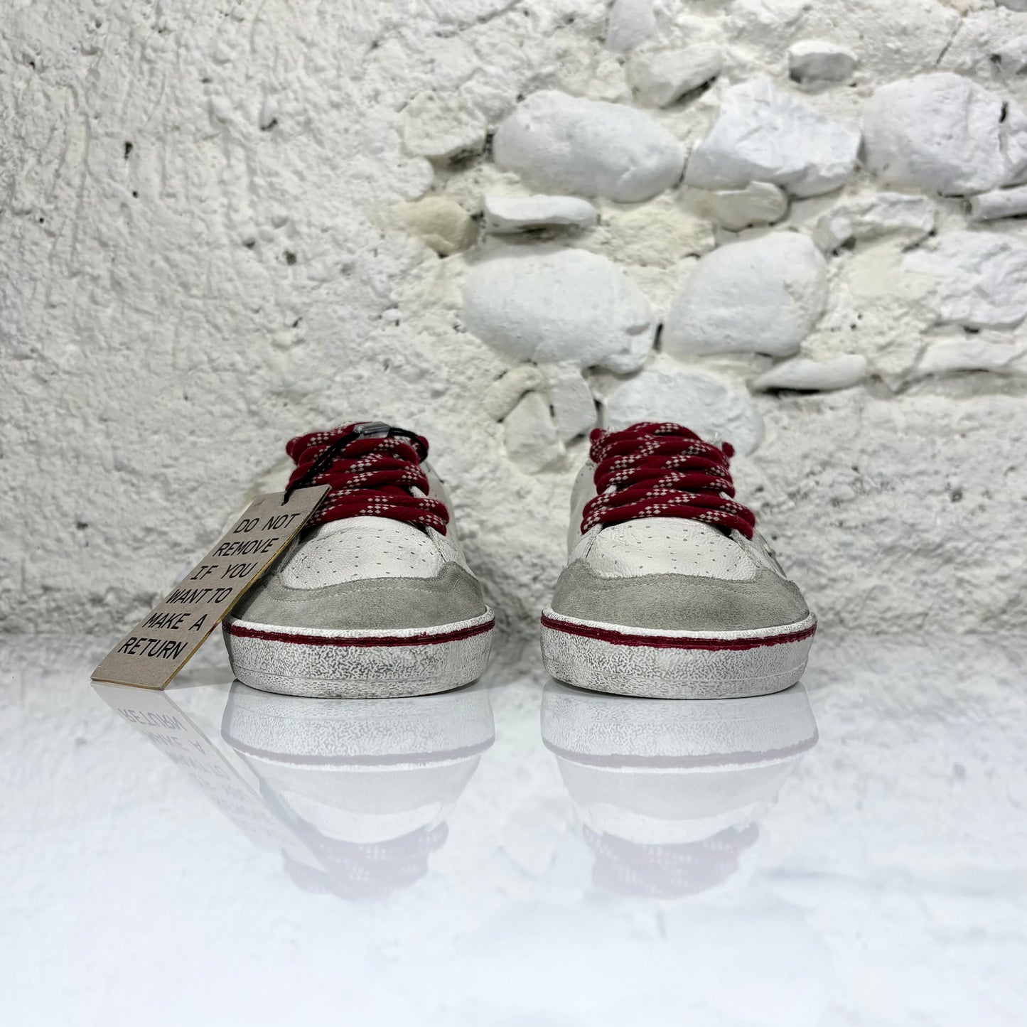Golden goose Ballstar LTD bianco e argento 40