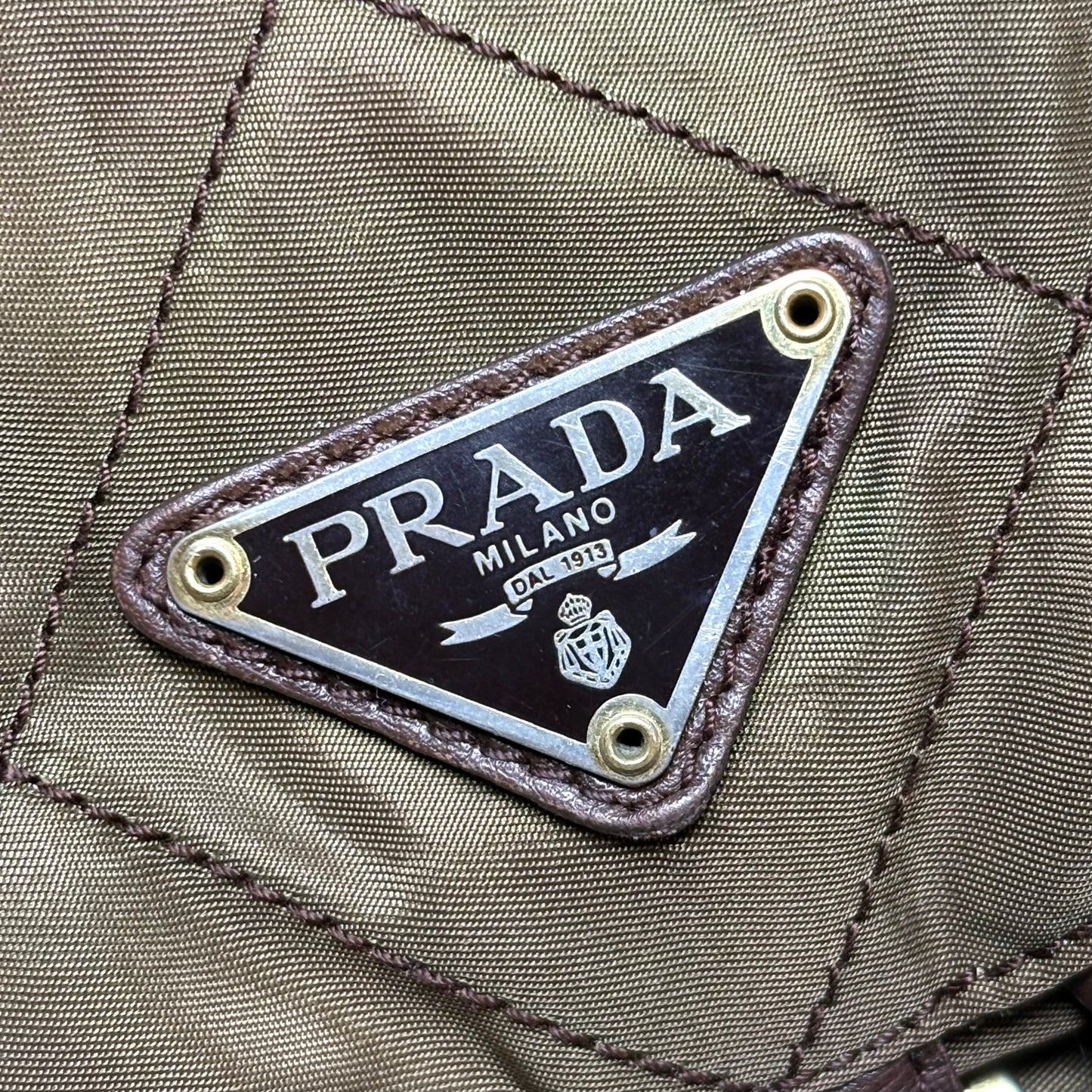 Prada zaino Re-Nylon Brown