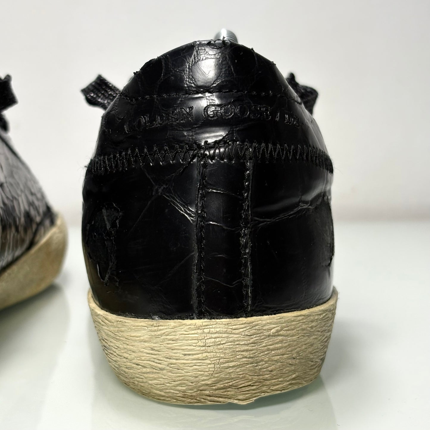 Golden goose Superstar nere “squame” 41