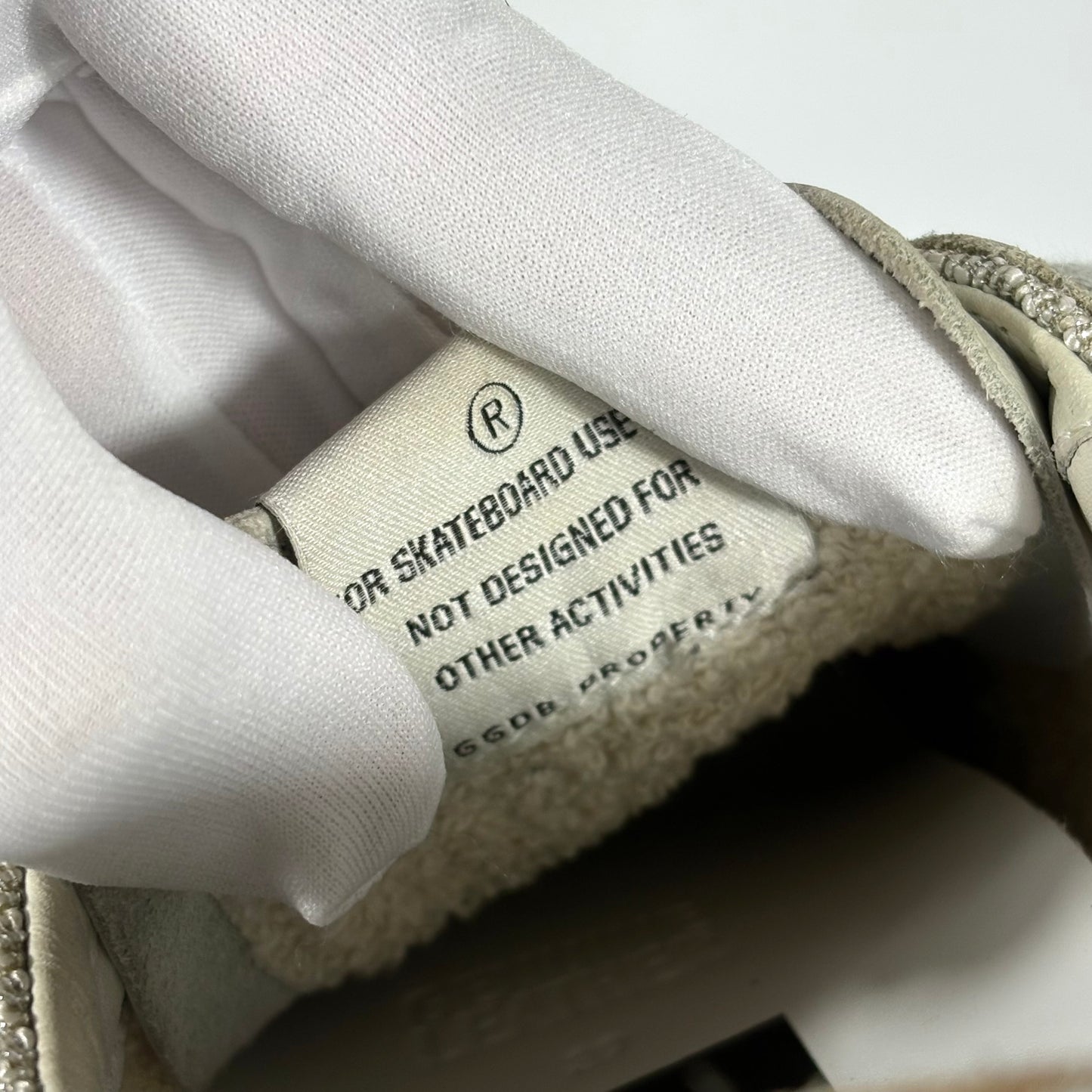 Golden goose Superstr Grigio in tessuto, tallone argento con stella nera 39