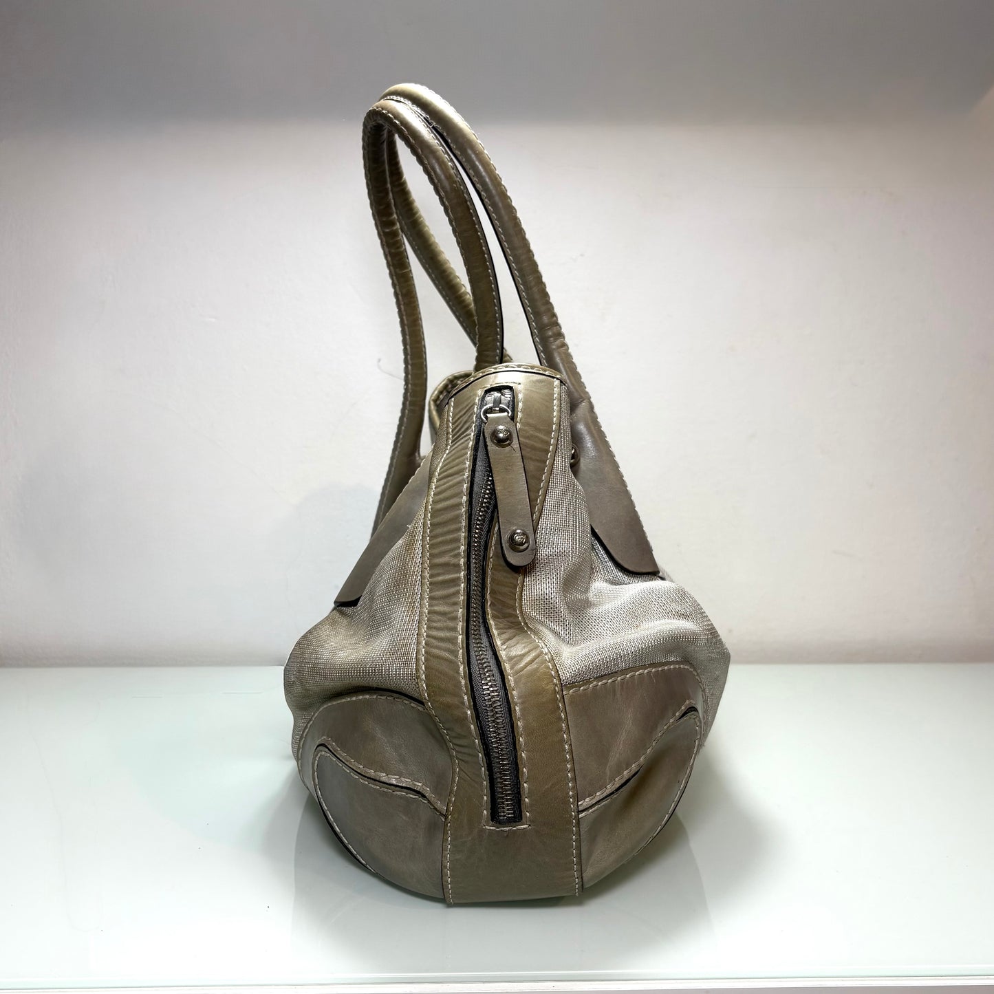 Borsa Fay grigio perla