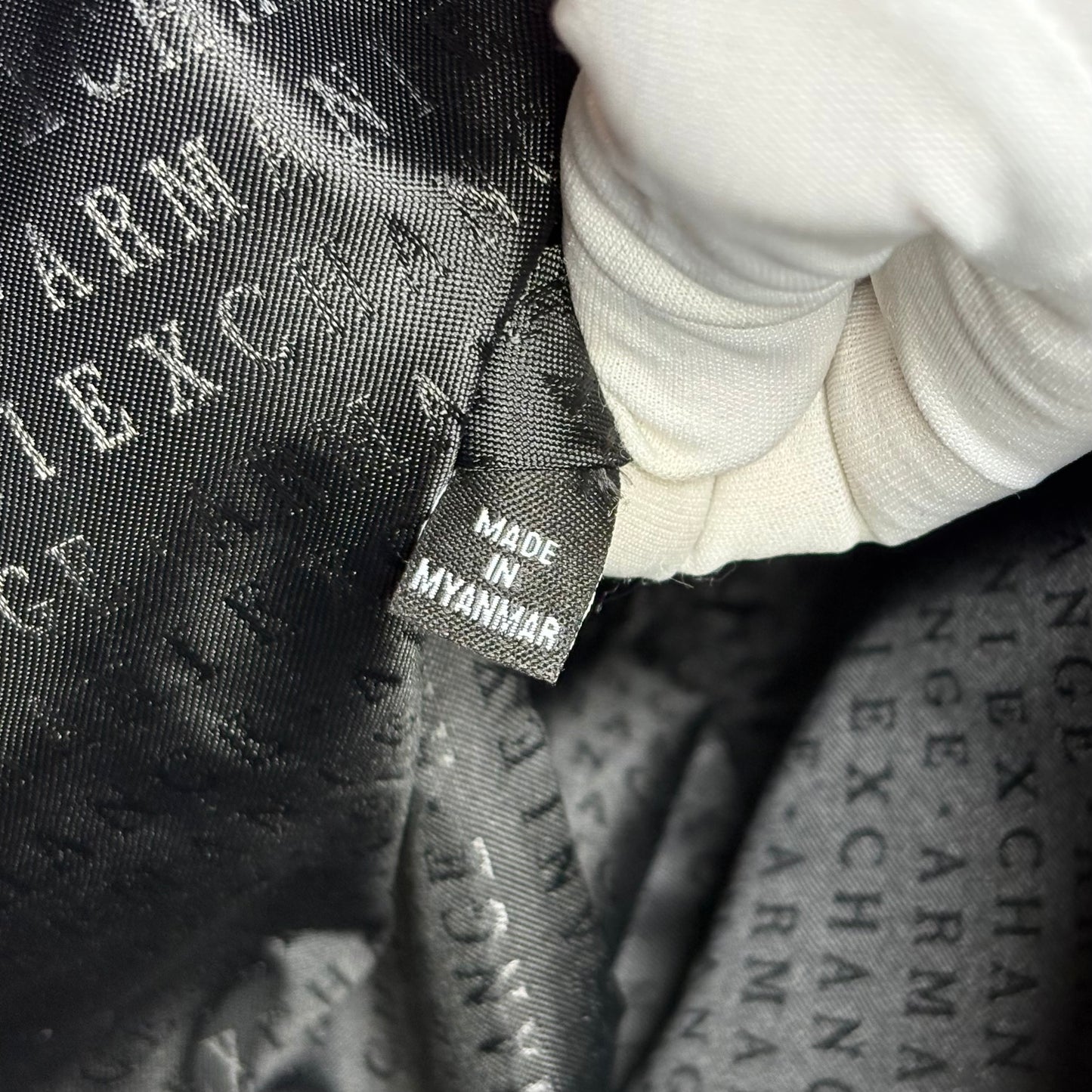 Armani Exchange Shopping bag nude