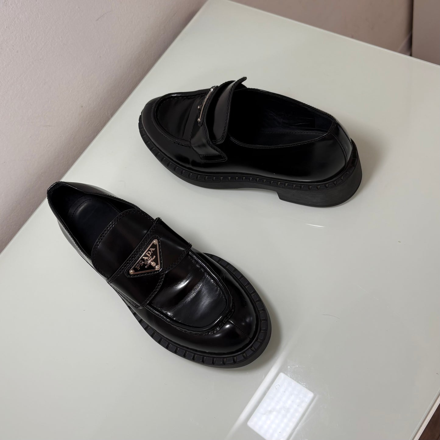 Mocassini Prada Chocolate 37