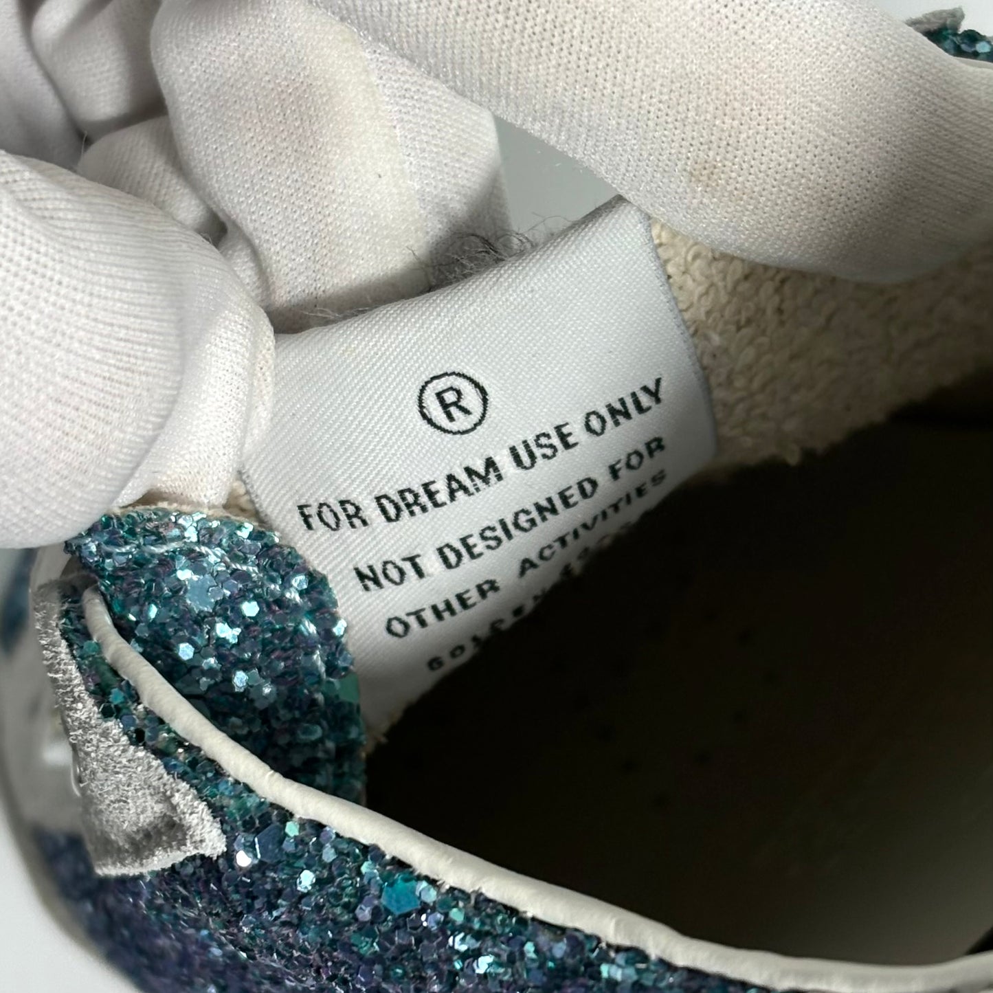 Golden goose Old School blu glitter 40 limited edition