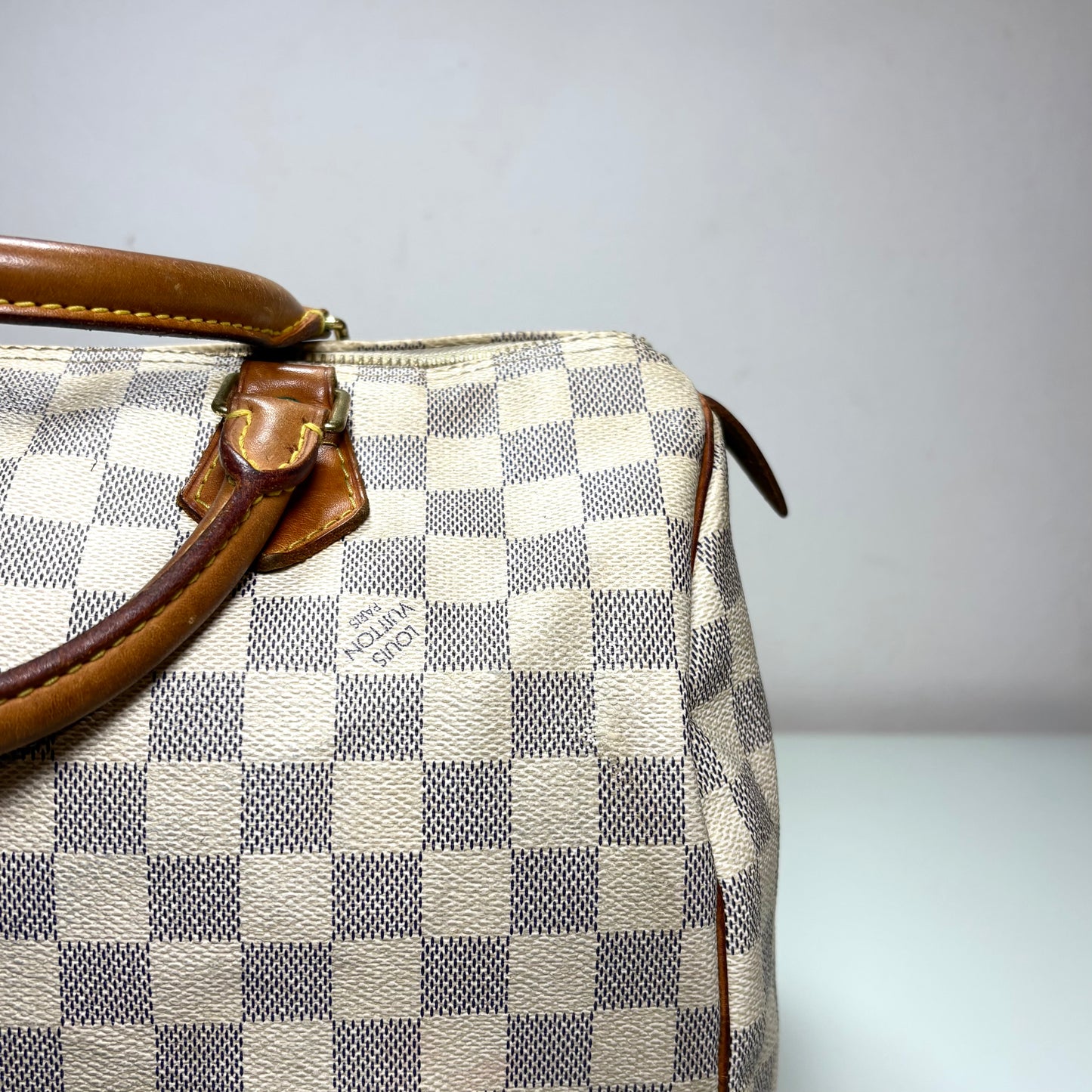Louis Vuitton Speedy 30 Damier Azur