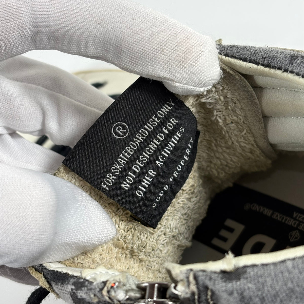 Golden goose Slide grigie e oro 37