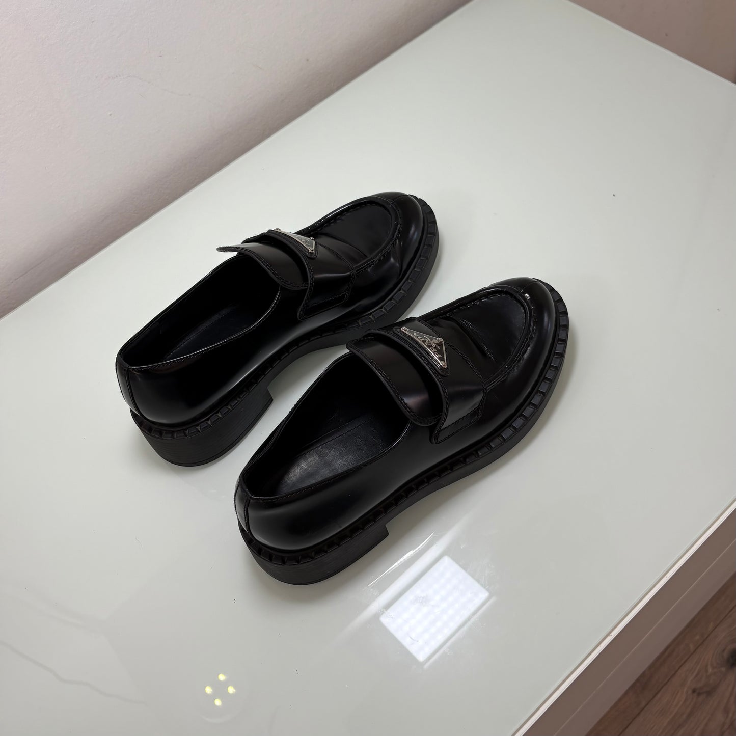 Mocassini Prada Chocolate 37