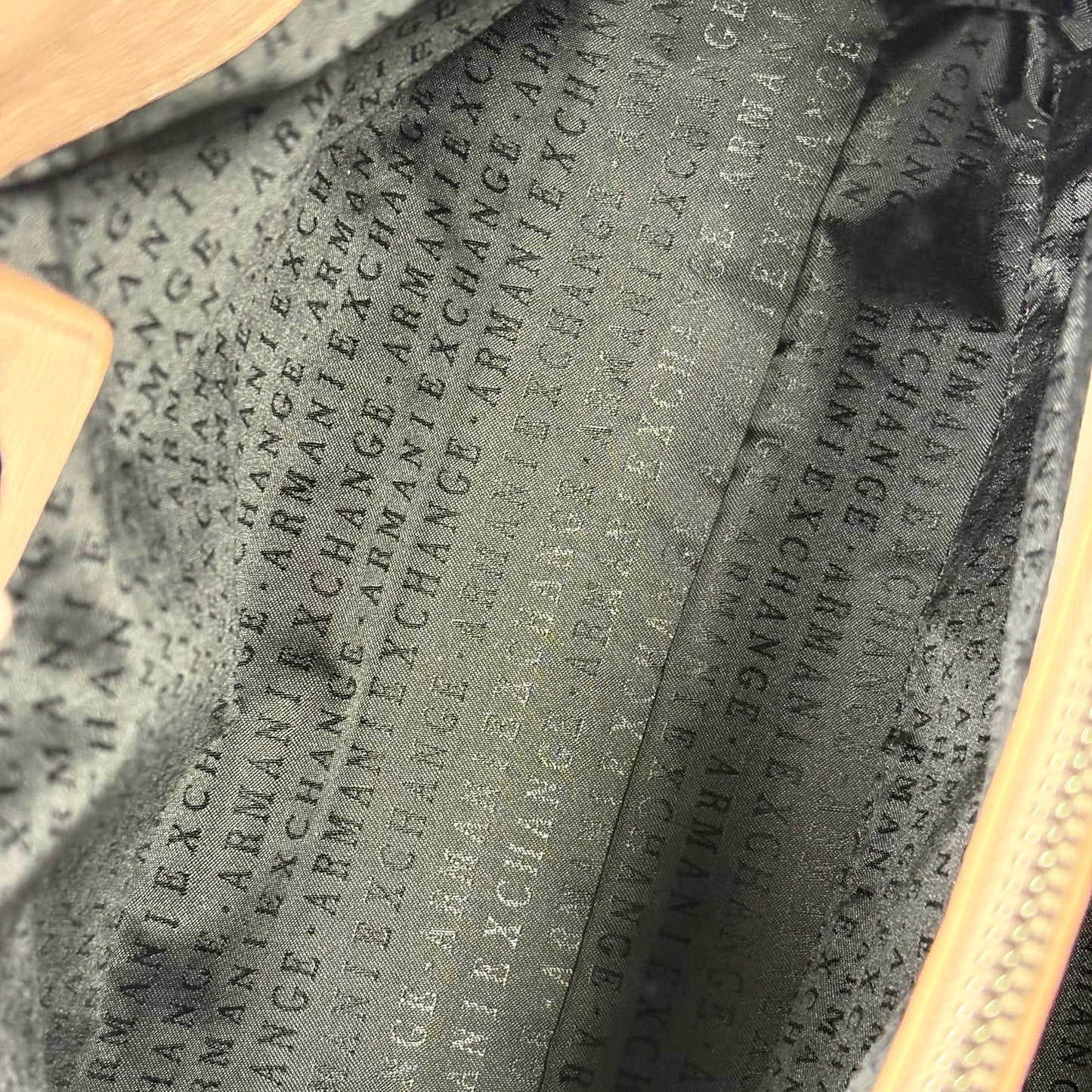 Armani Exchange Shopping bag nude