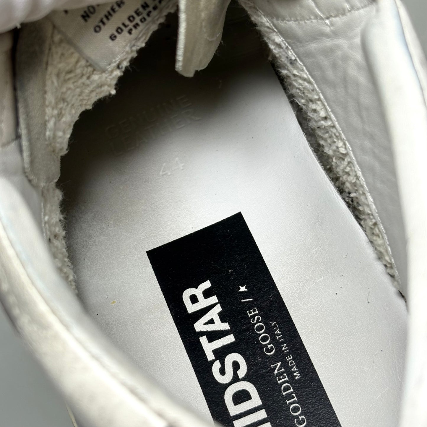 Golden goose Midstar grigie e bianche 44