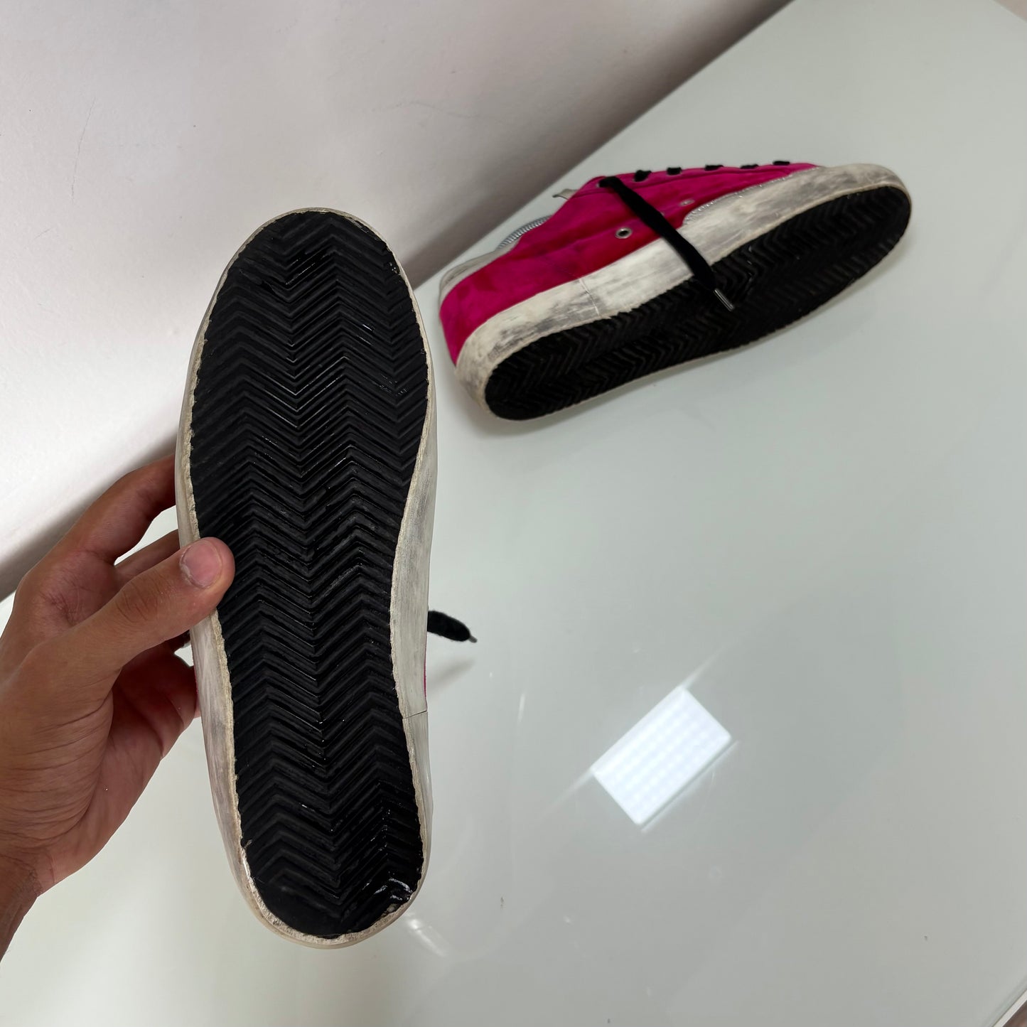 Golden goose Superstar rosso Bordeaux 38