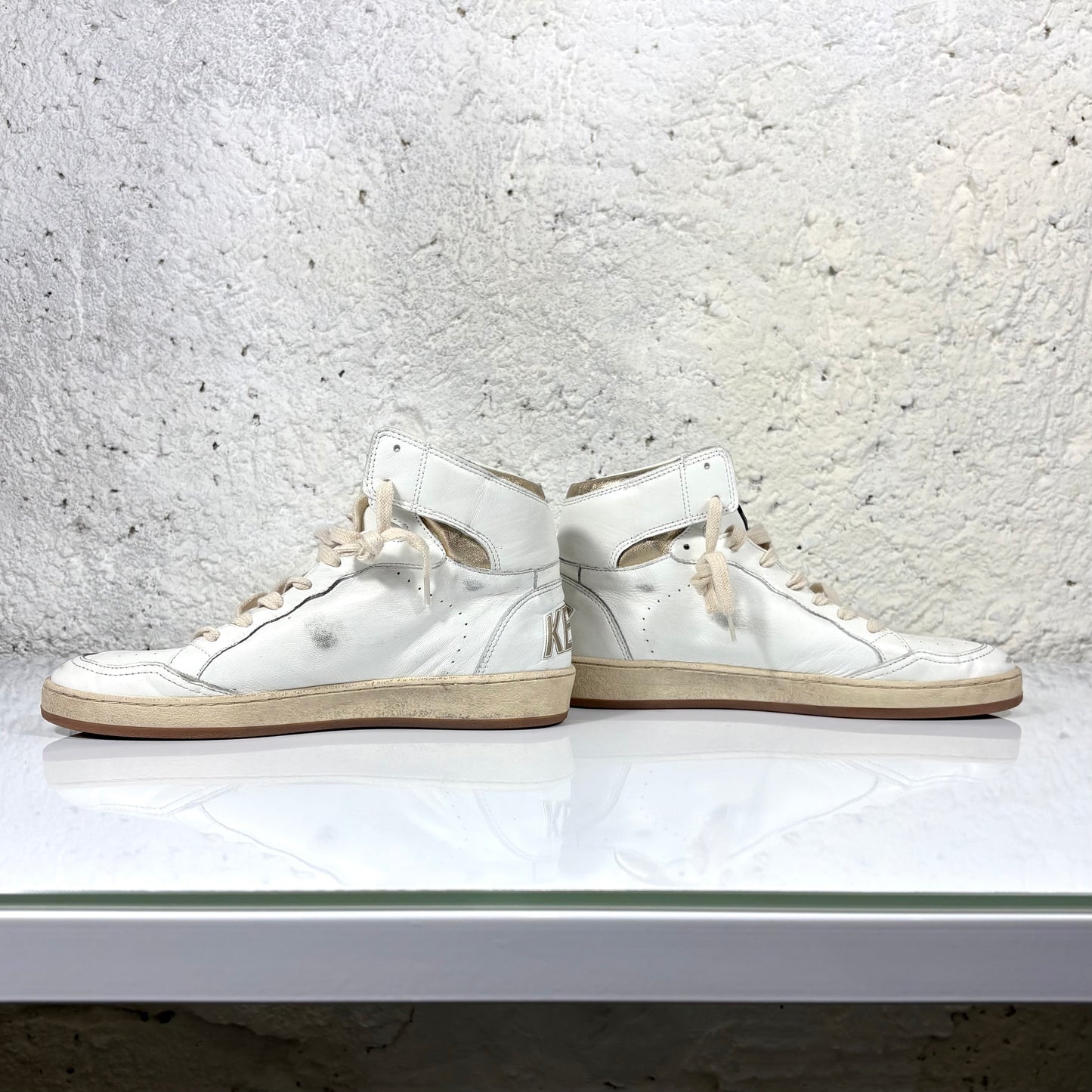Golden goose Sky star bianche e oro 41
