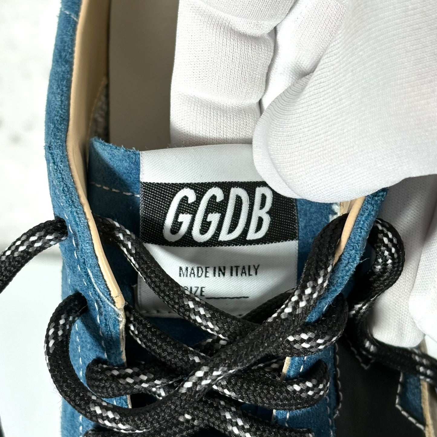 Golden goose True Star blu e stella nera 37