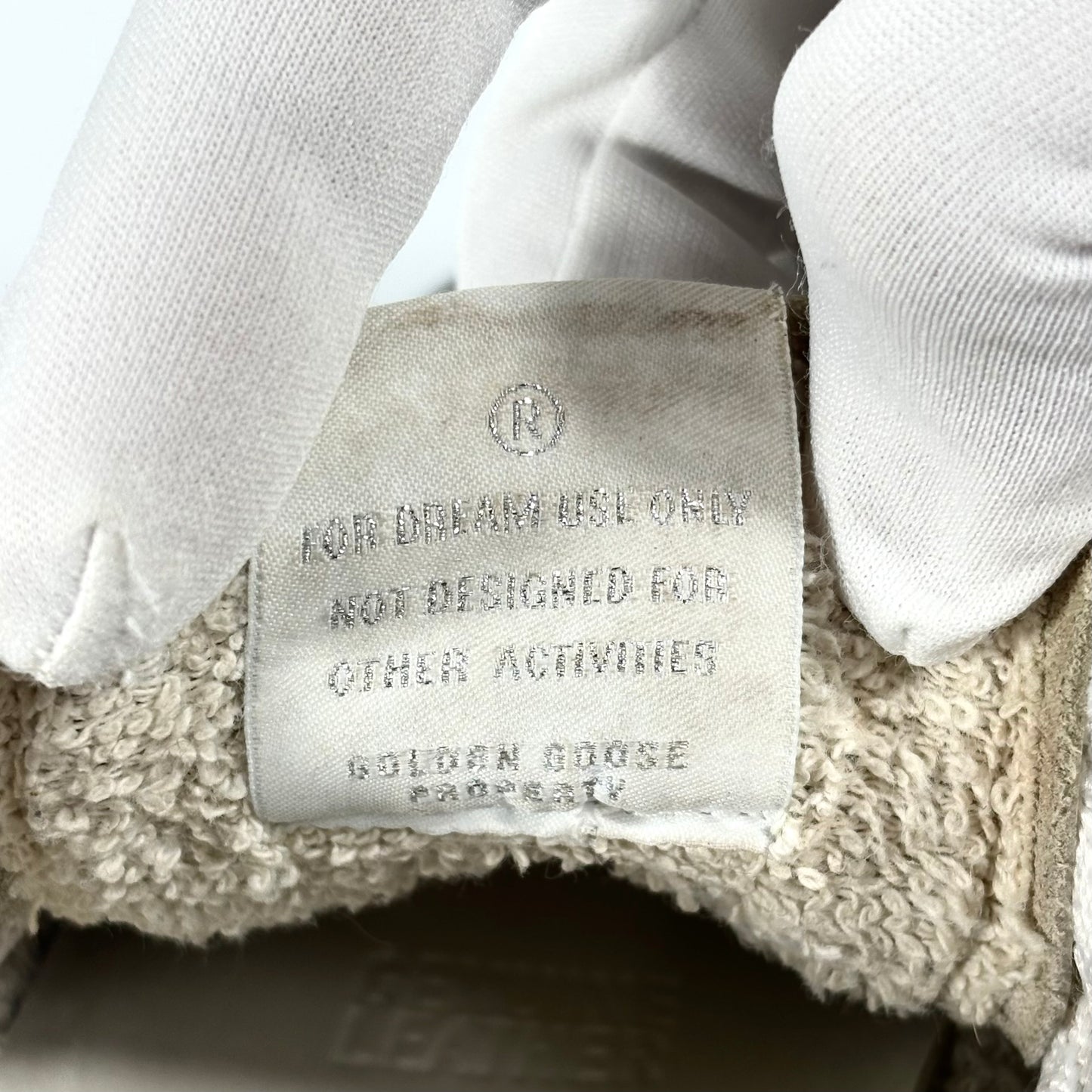 Golden goose Stardan bianco e argento 36