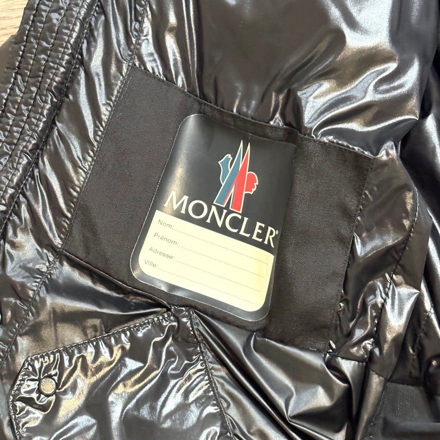 Moncler Classic Linea Sci nero L