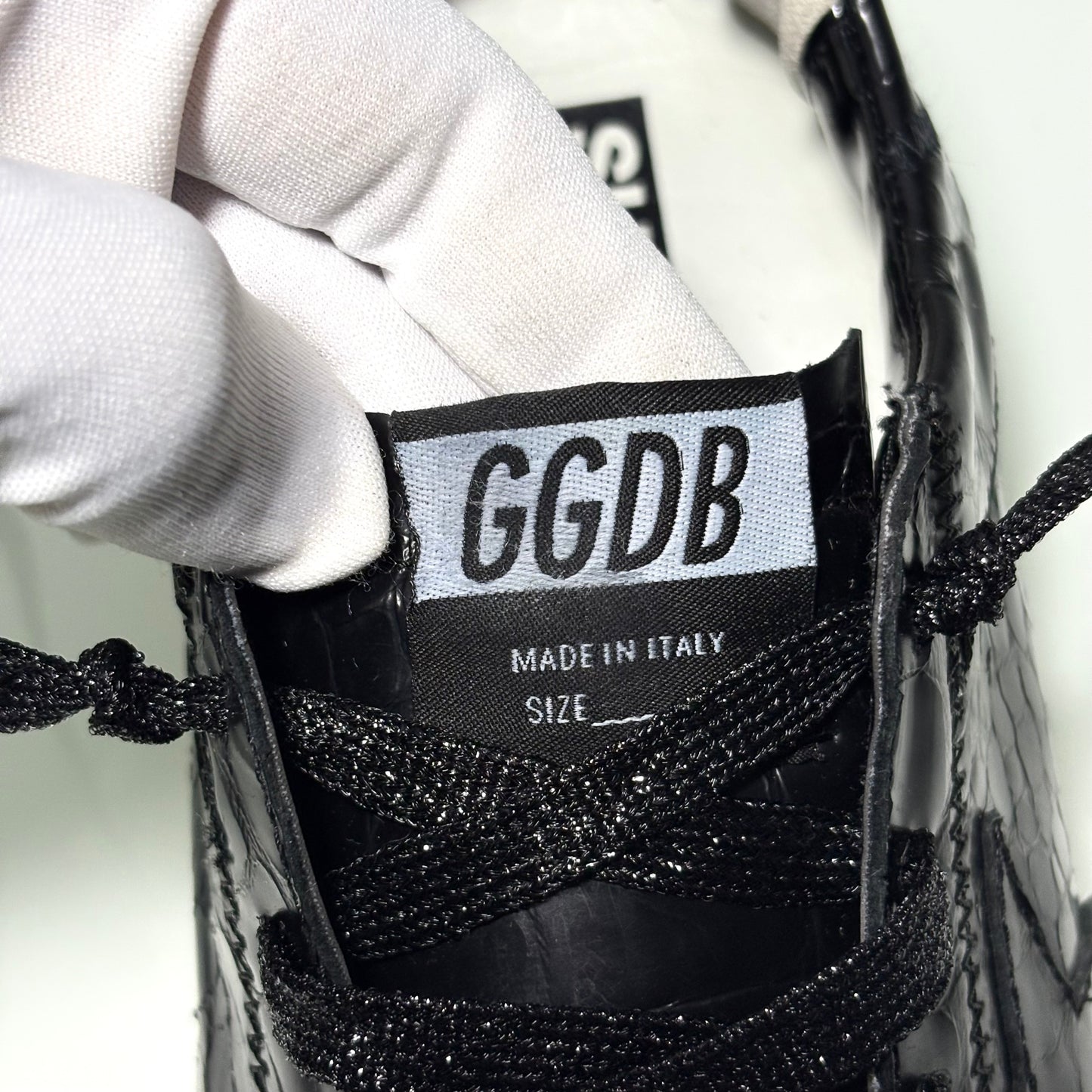 Golden goose Superstar nere “squame” 41