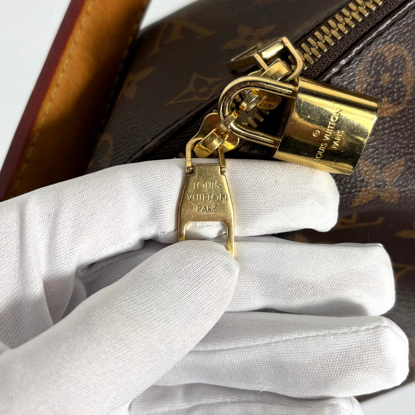 Louis Vuitton Berri MM monogram marrone e rifiniture in vacchetta