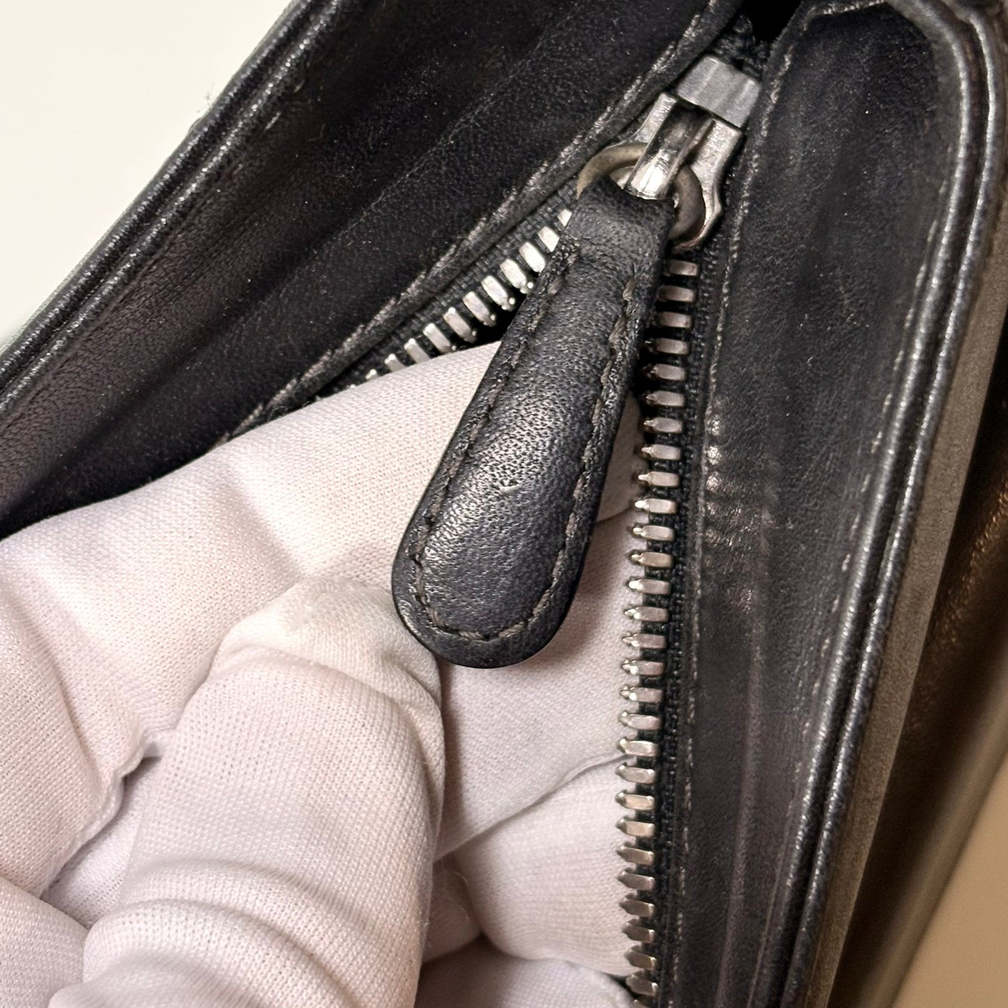 Loewe borsa in pelle nera