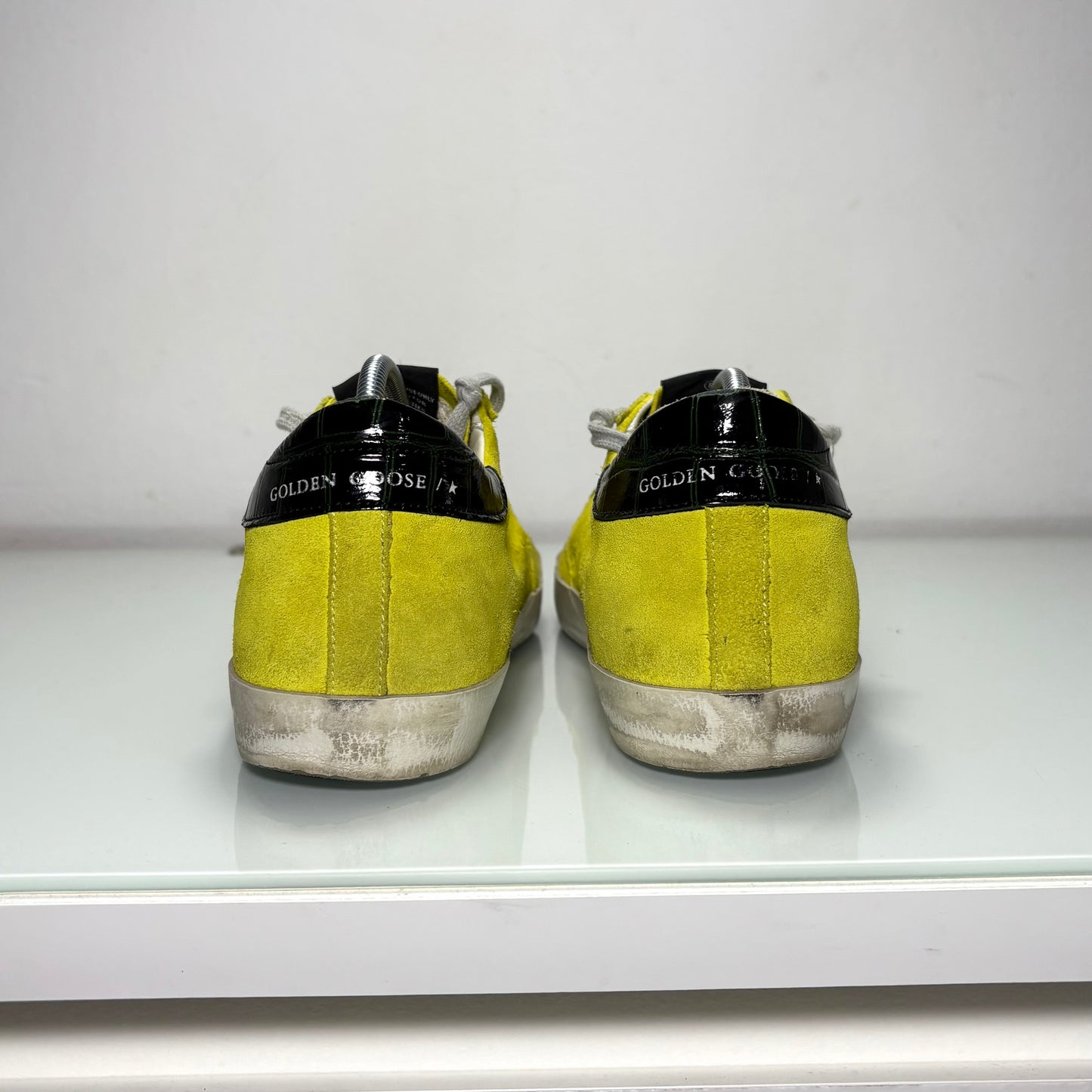 Golden goose Superstar gialle in tessuto 40