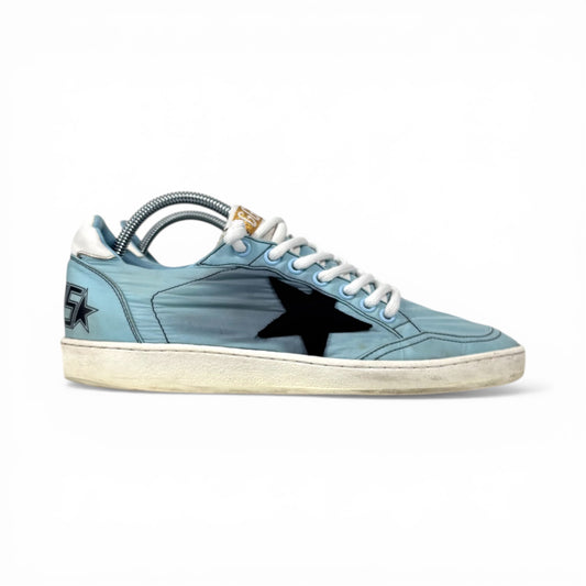 Golden goose Ballstar azzurre in tela 39