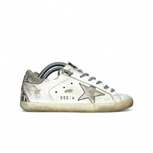 Golden goose Superstar Bianco e Rosa 38