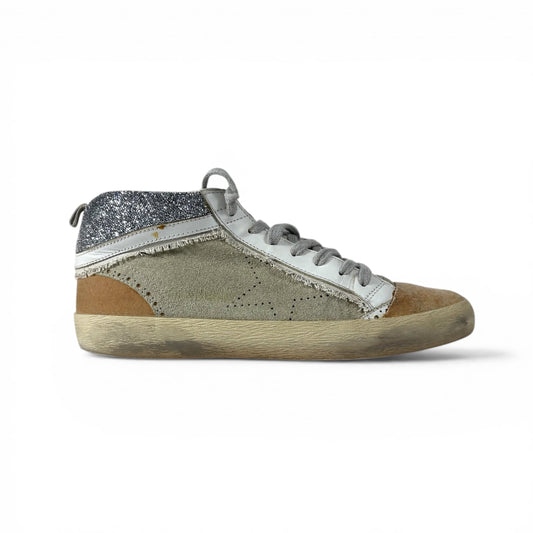 Golden goose Midstar “inverse” beige e bianche 38