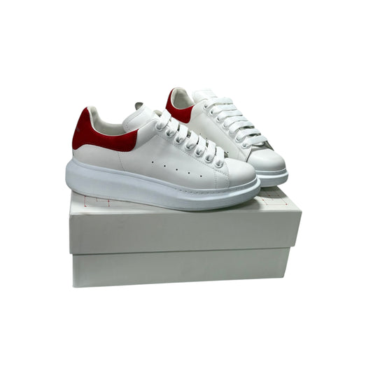 Alexander McQueen bianche tallone rosso 39