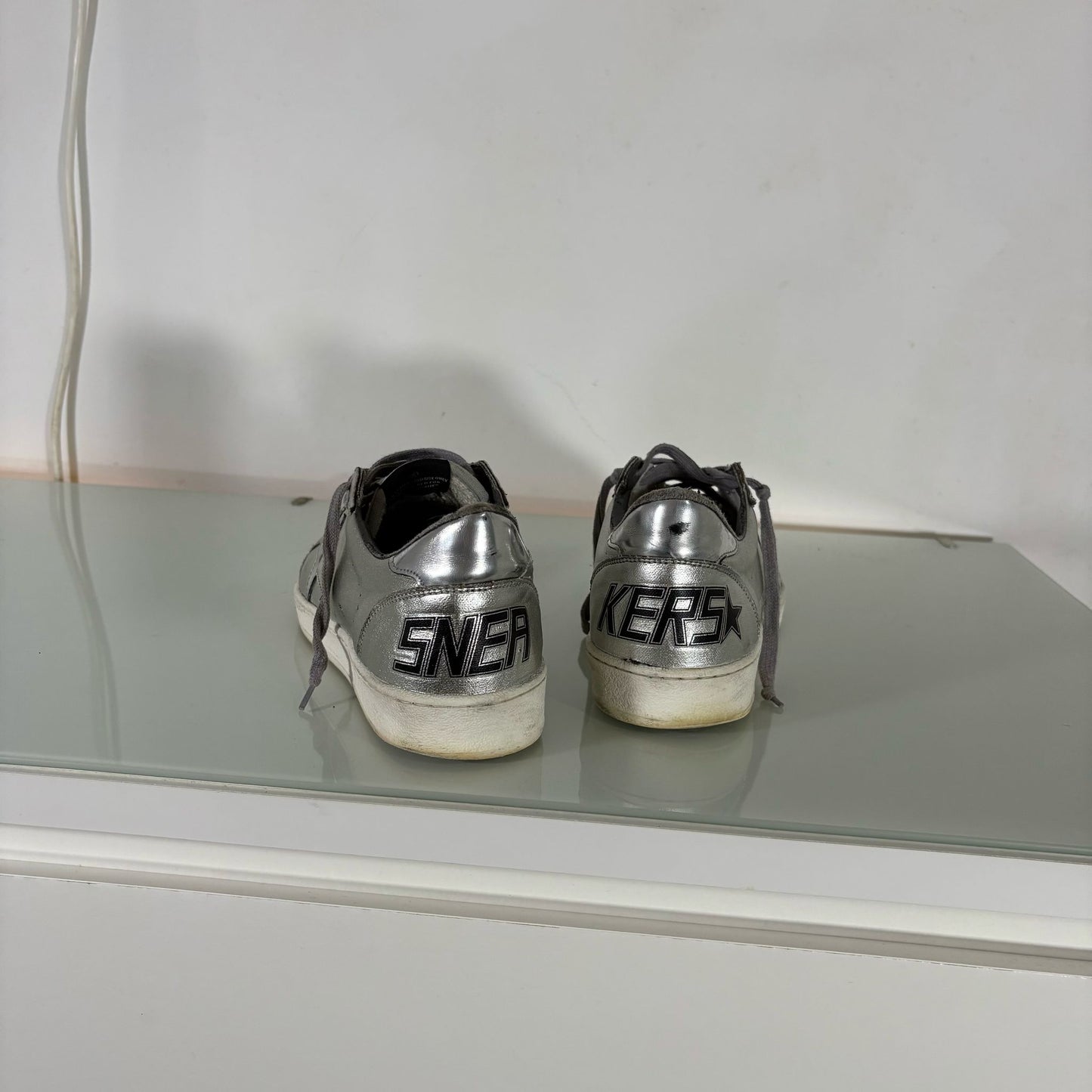 Golden goose Ballstar Argento/Bianco 41