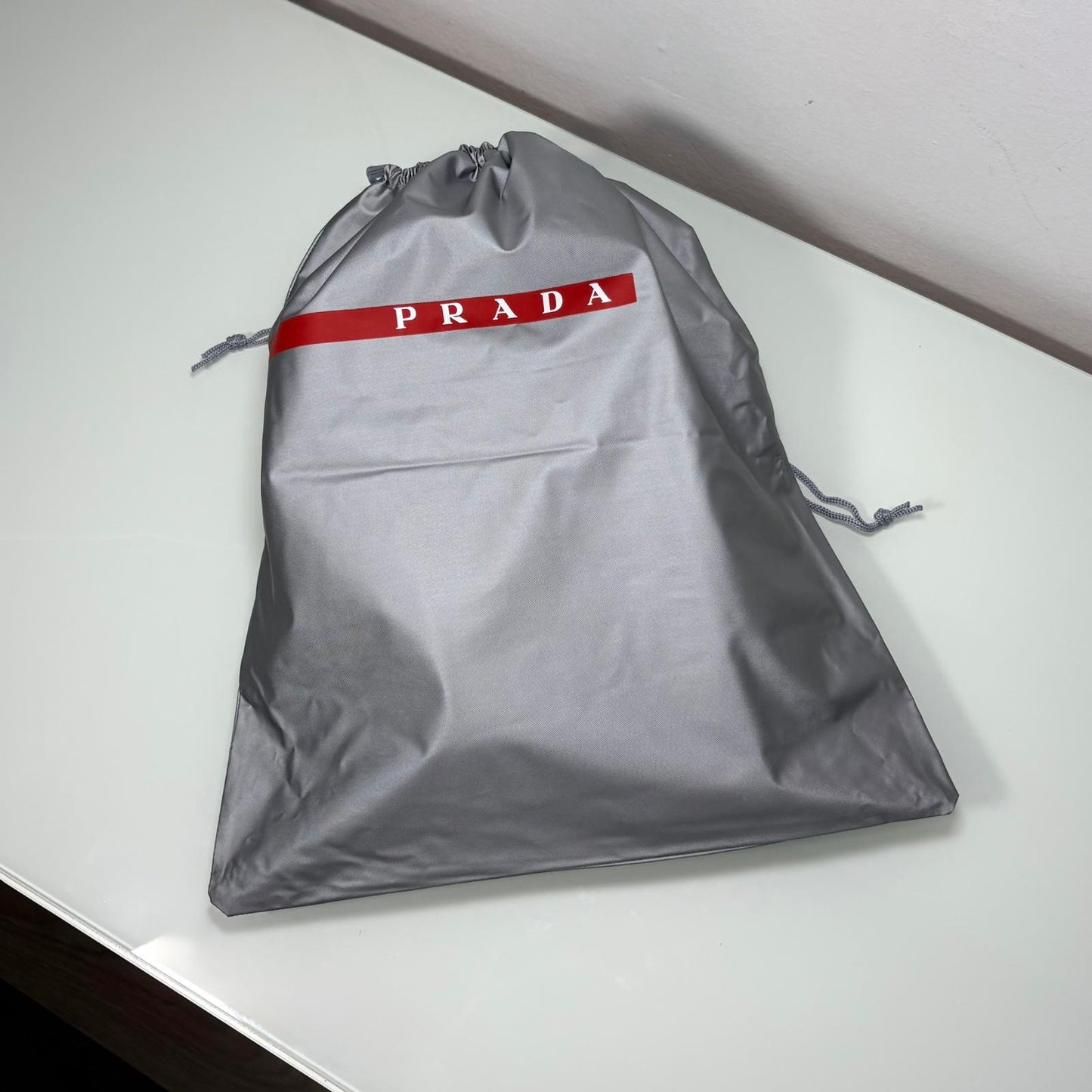 Prada Derby mocassini con tuffo in gomma 35