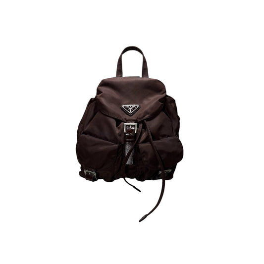 Zaino Prada Re-Nylon Marrone
