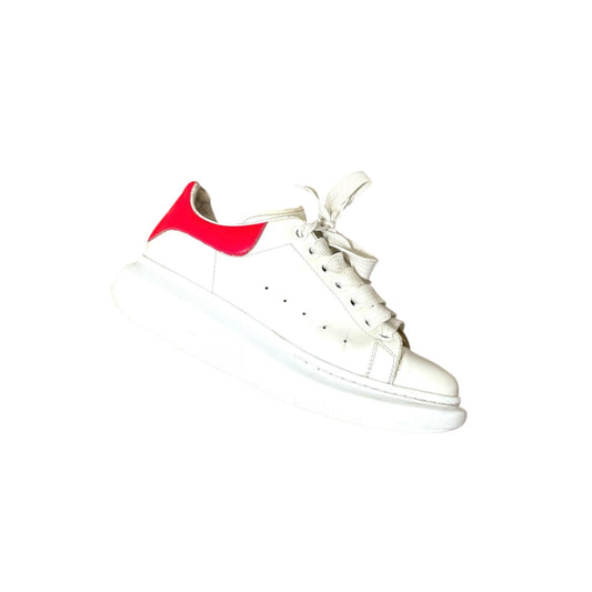 Alexander Mcqueen Bianco e Tallone Arancio fluo 38