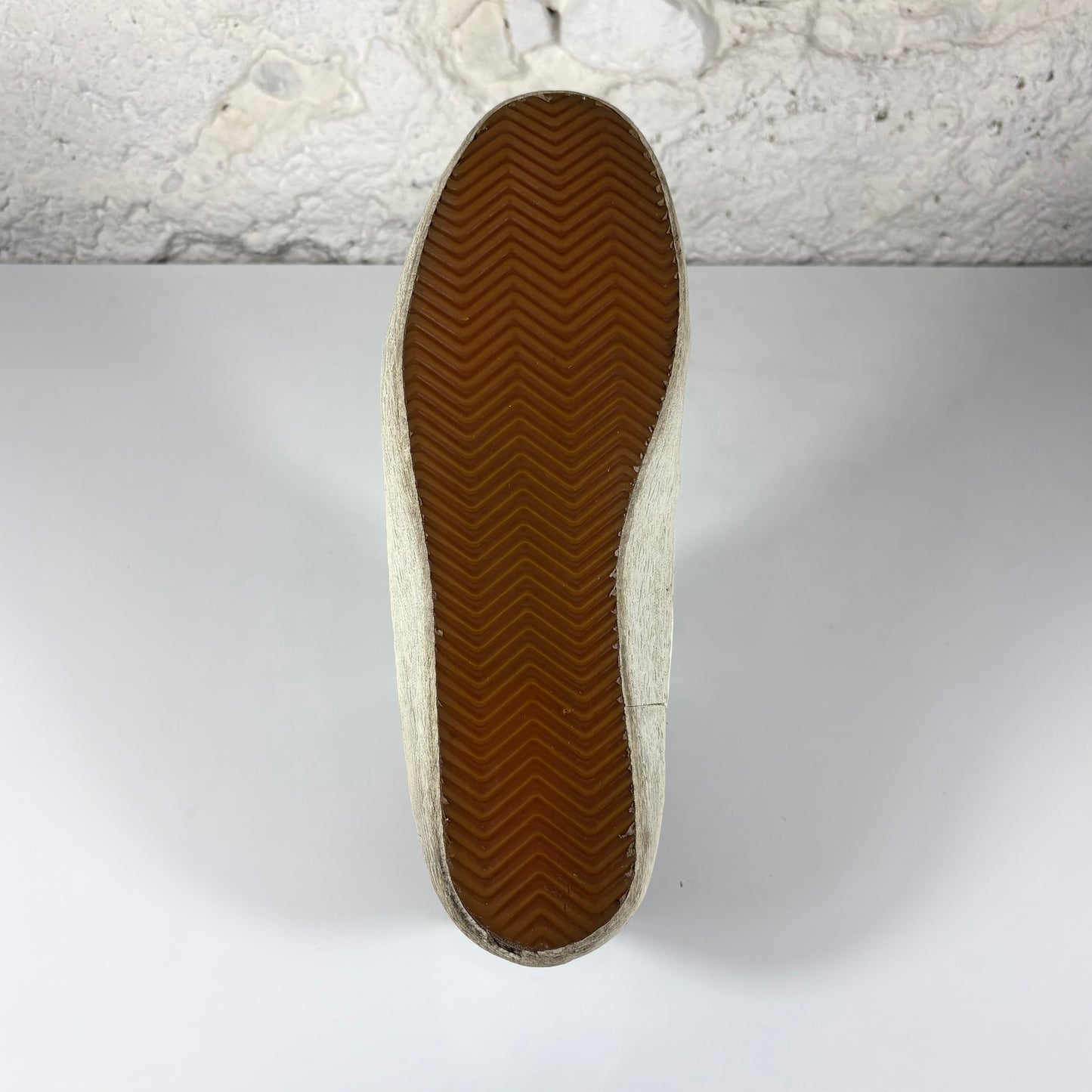 Golden goose Superstar bianche con stella grigia e talloncini "melanzana" 45